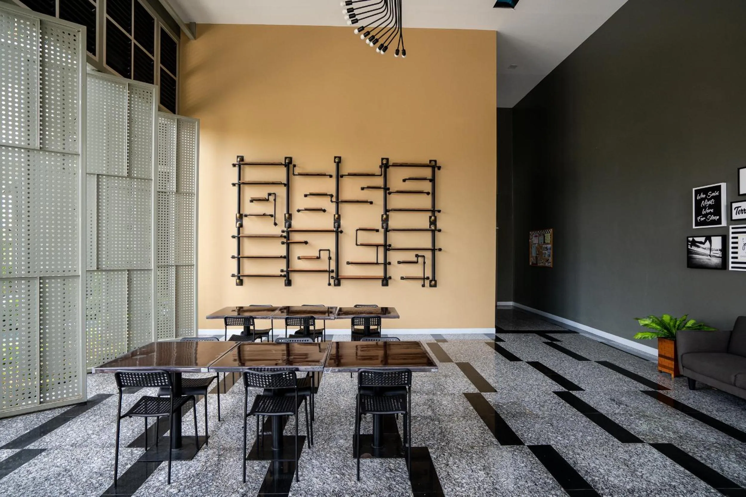 Seating area in ONPA Hotel & Residence Bangsaen