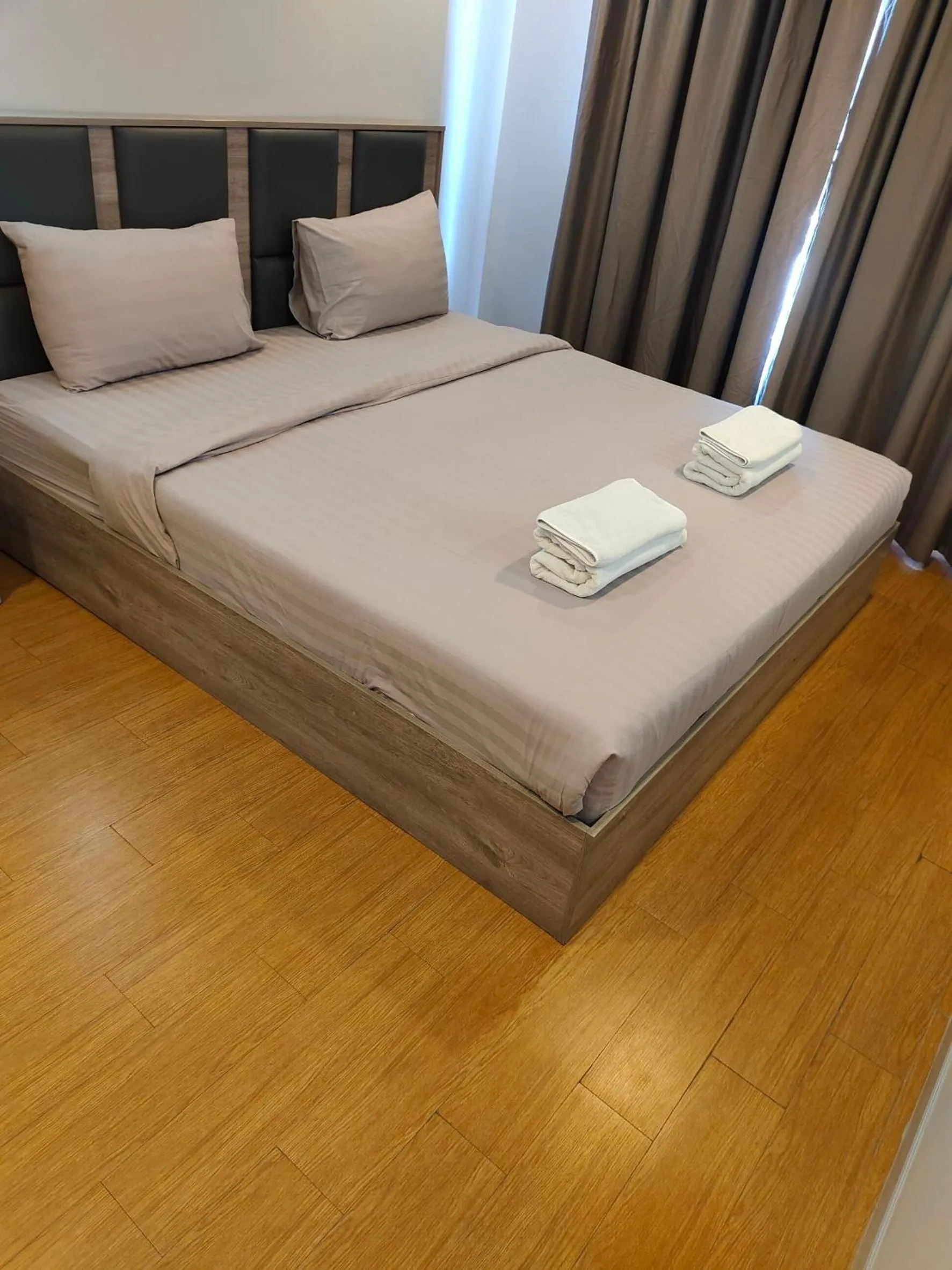 Bed in ONPA Hotel & Residence Bangsaen