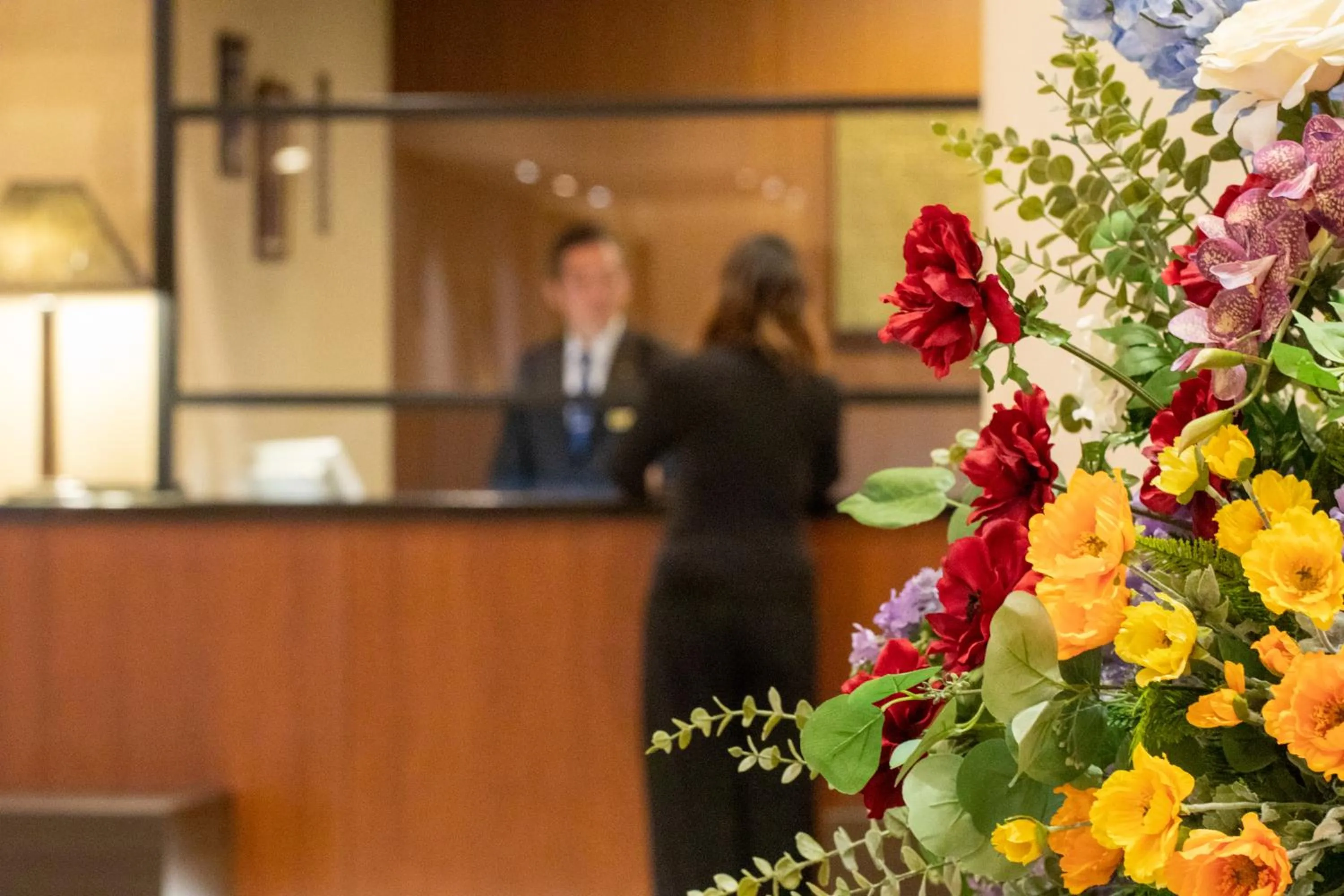 Lobby or reception in Hotel Nikko Oita Oasis Tower