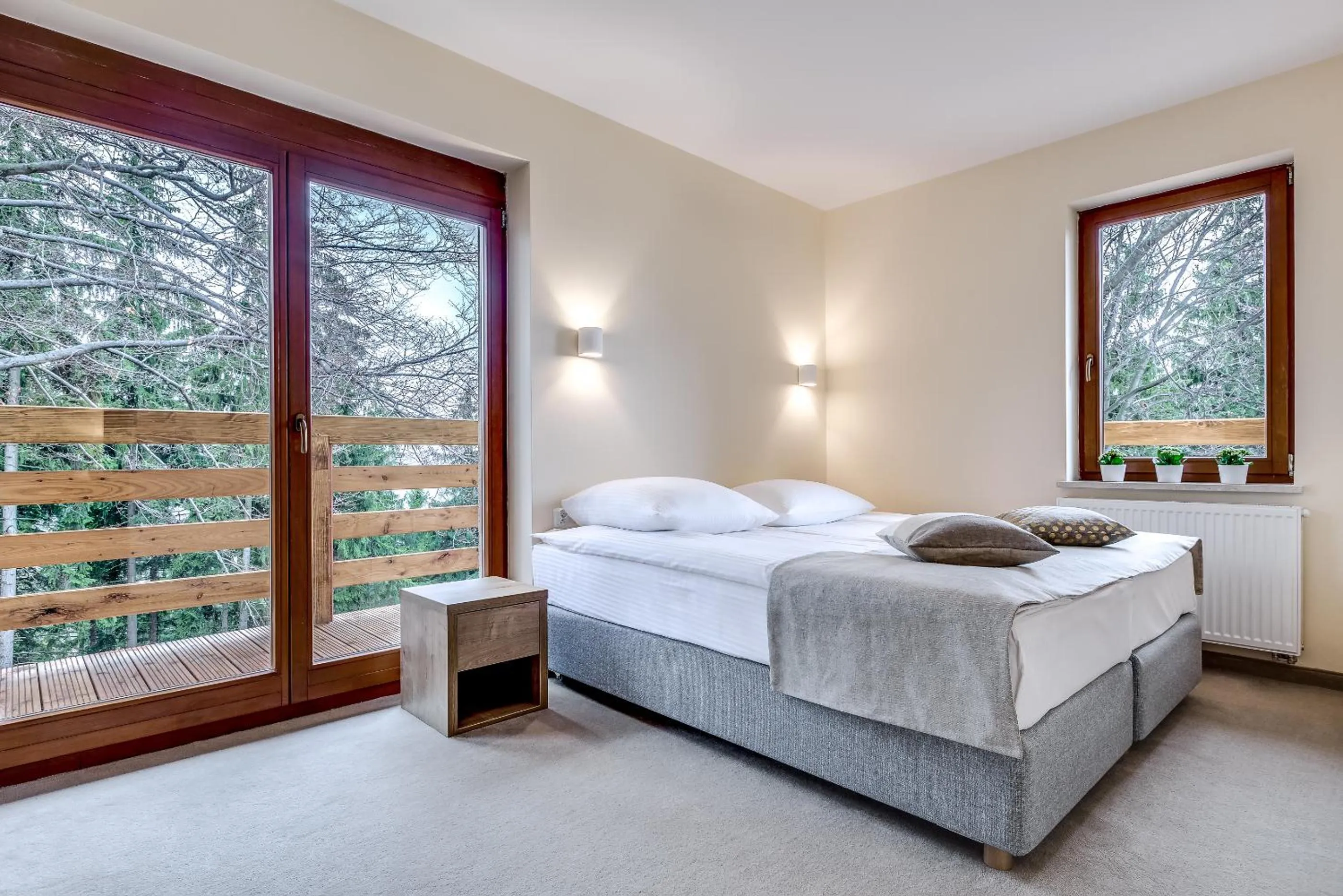 Photo of the whole room, Bed in Zamek Księża Góra