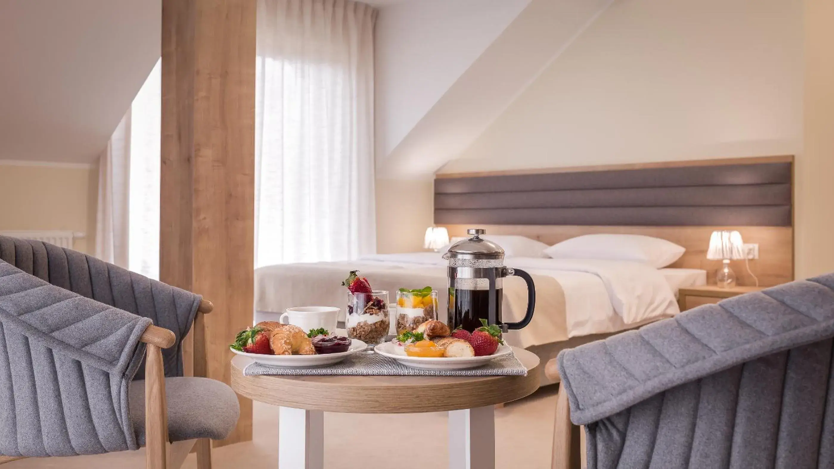 Deluxe Double or Twin Room in Zamek Księża Góra Deluxe Double or Twin Room in Zamek Księża Góra