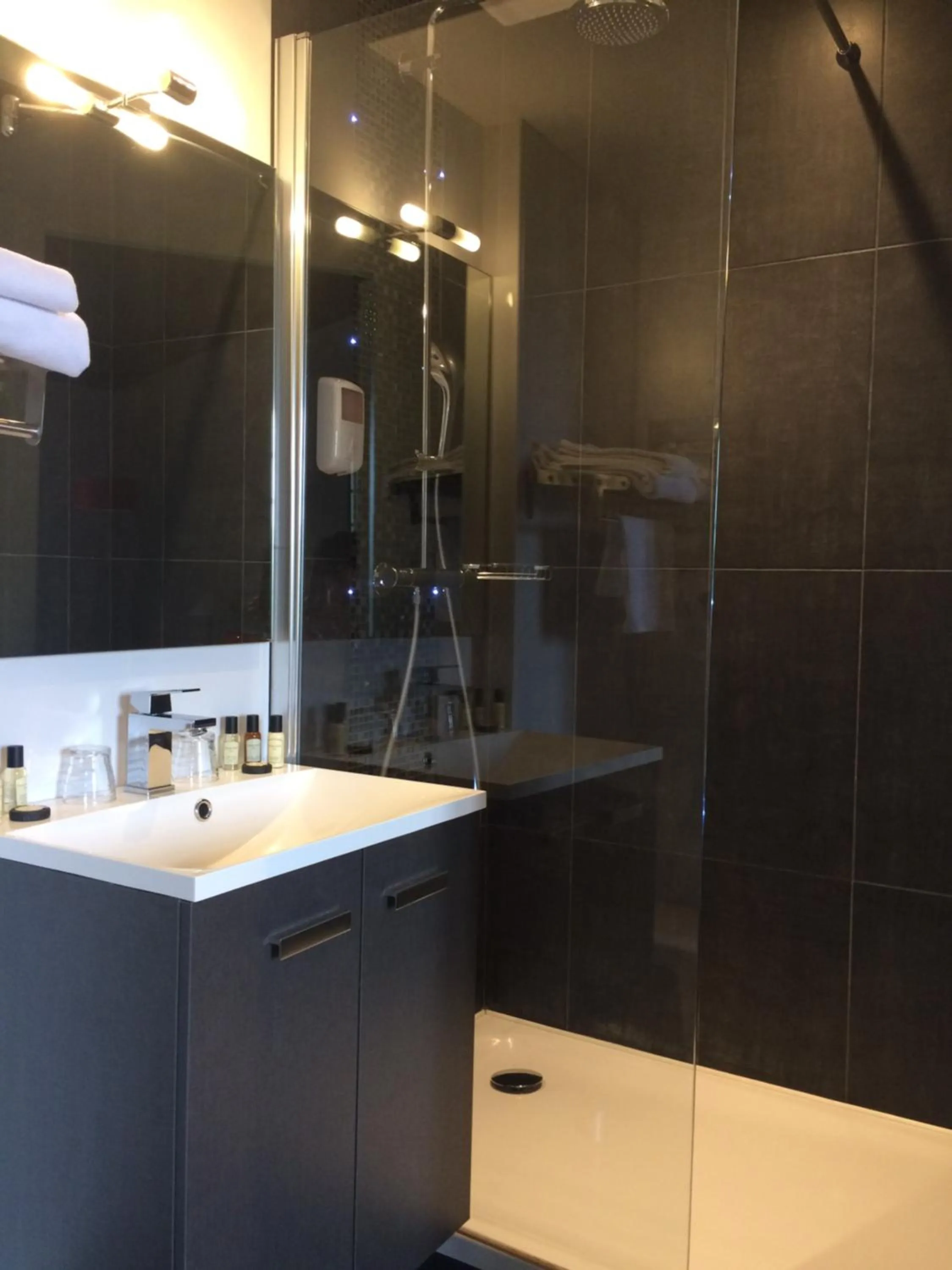 Bathroom in Hôtel & restaurant Le Meysset