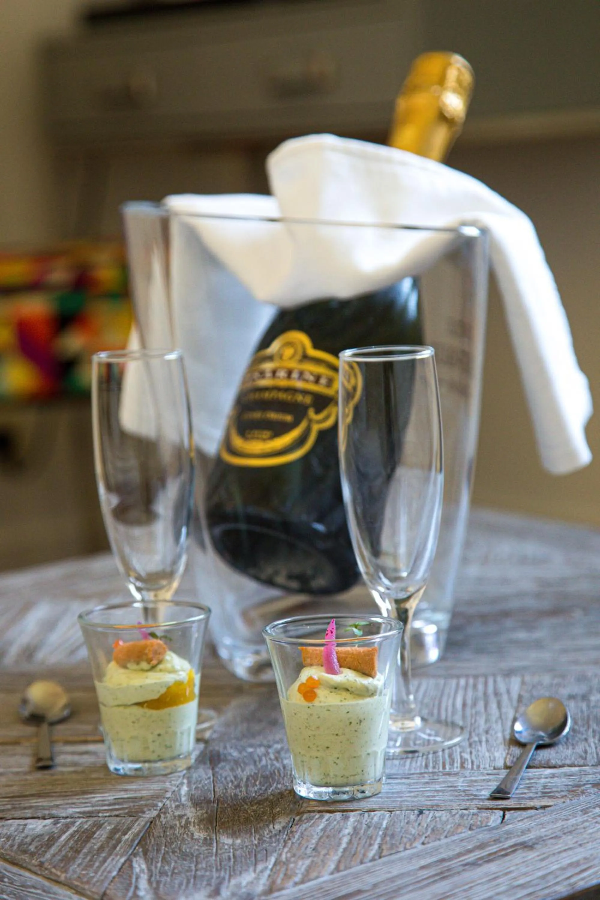 Decorative detail in Hôtel & restaurant Le Meysset