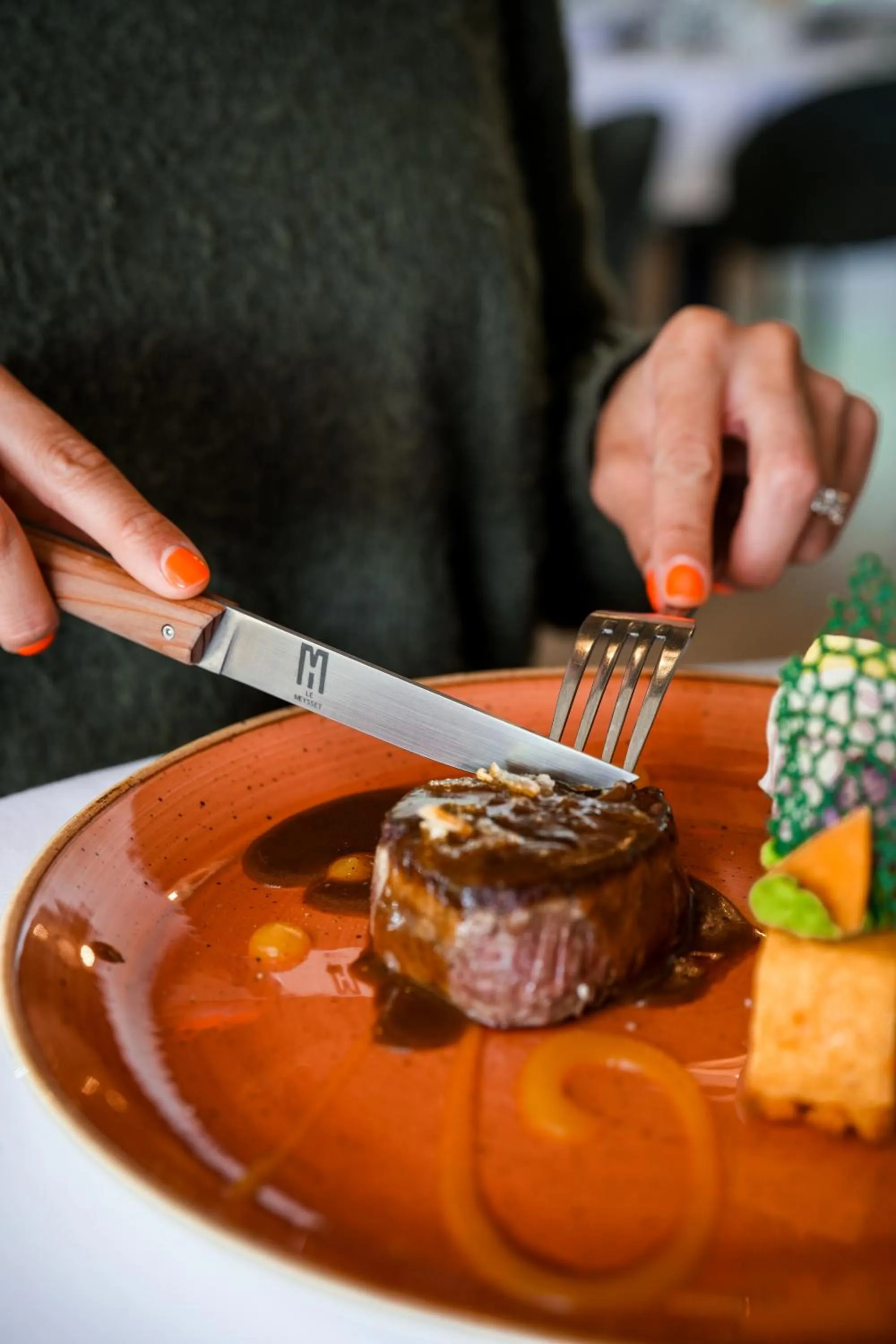 Food in Hôtel & restaurant Le Meysset