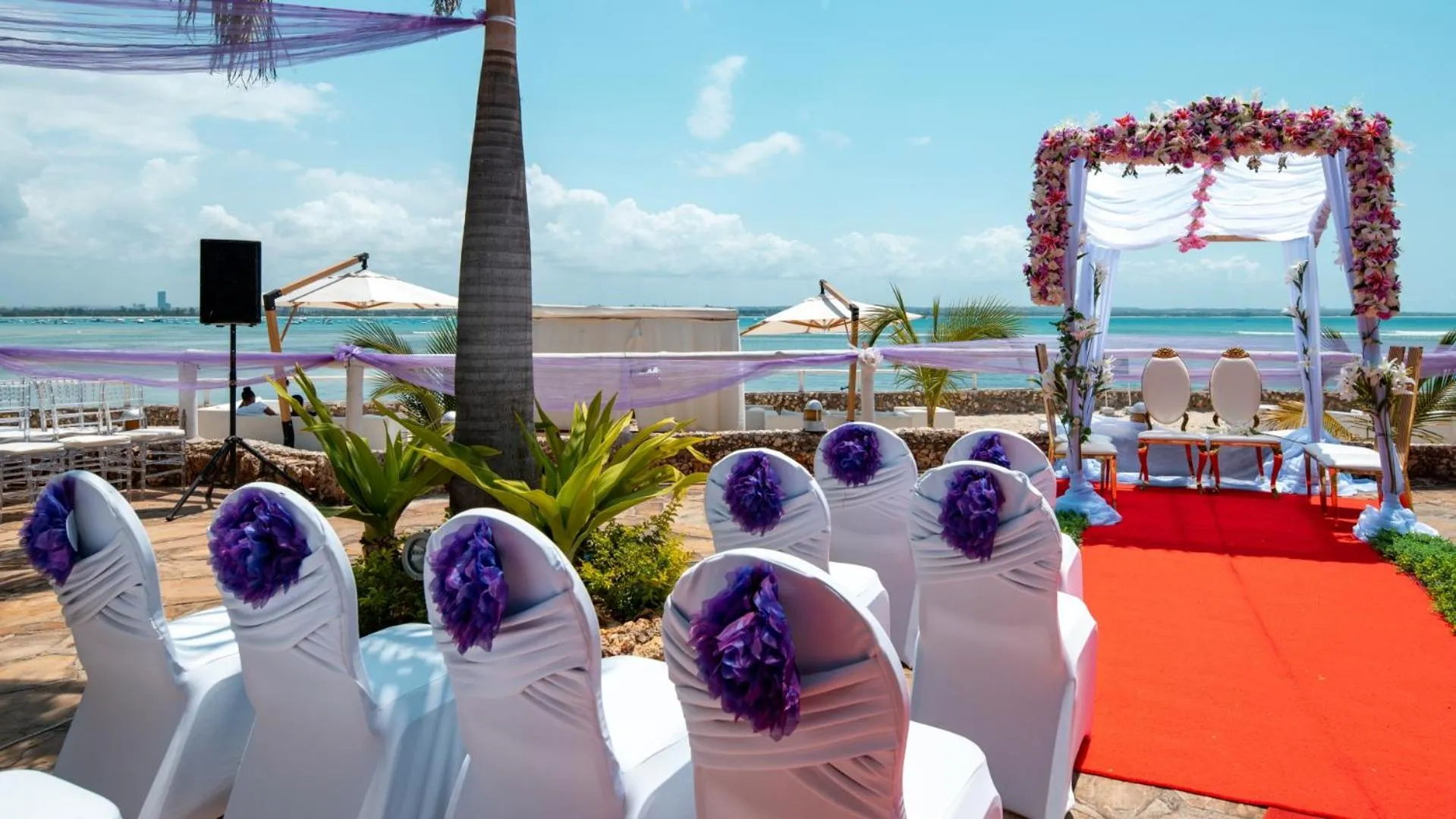 wedding in Coral Beach Hotel Dar Es Salaam