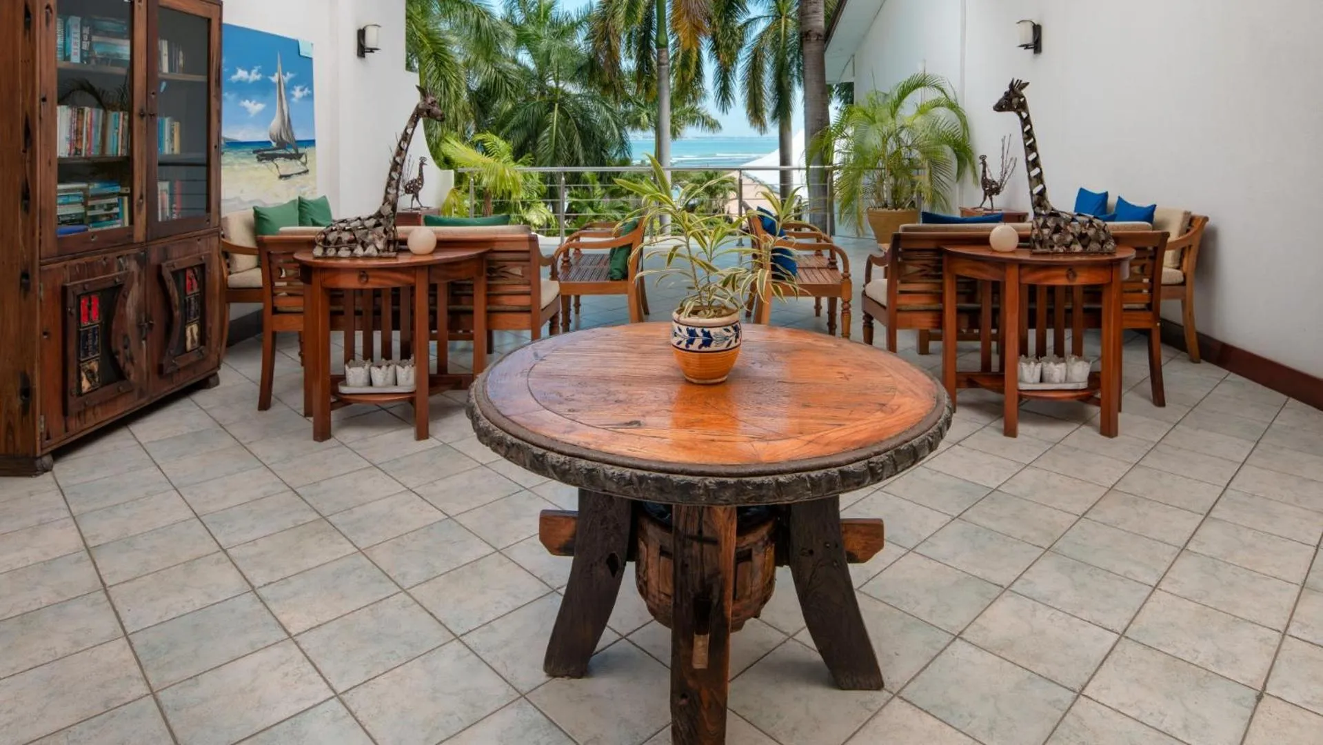 Decorative detail in Coral Beach Hotel Dar Es Salaam