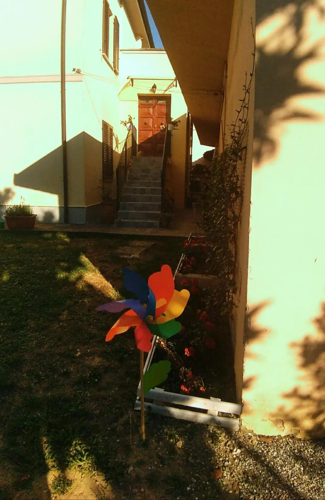 Garden in La bicicletta Rossa B&B