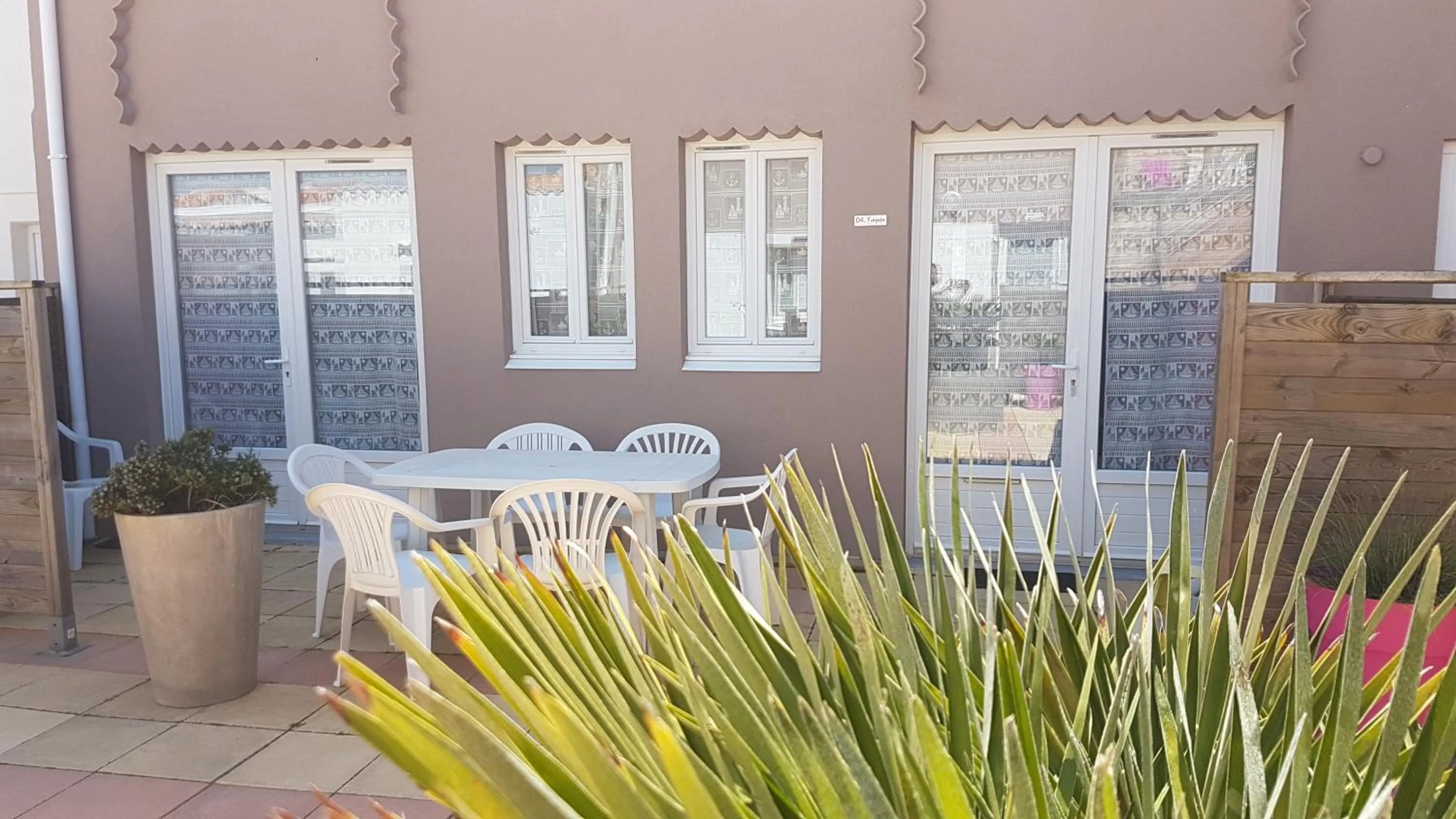 Inner courtyard view in La Vigie Vacances