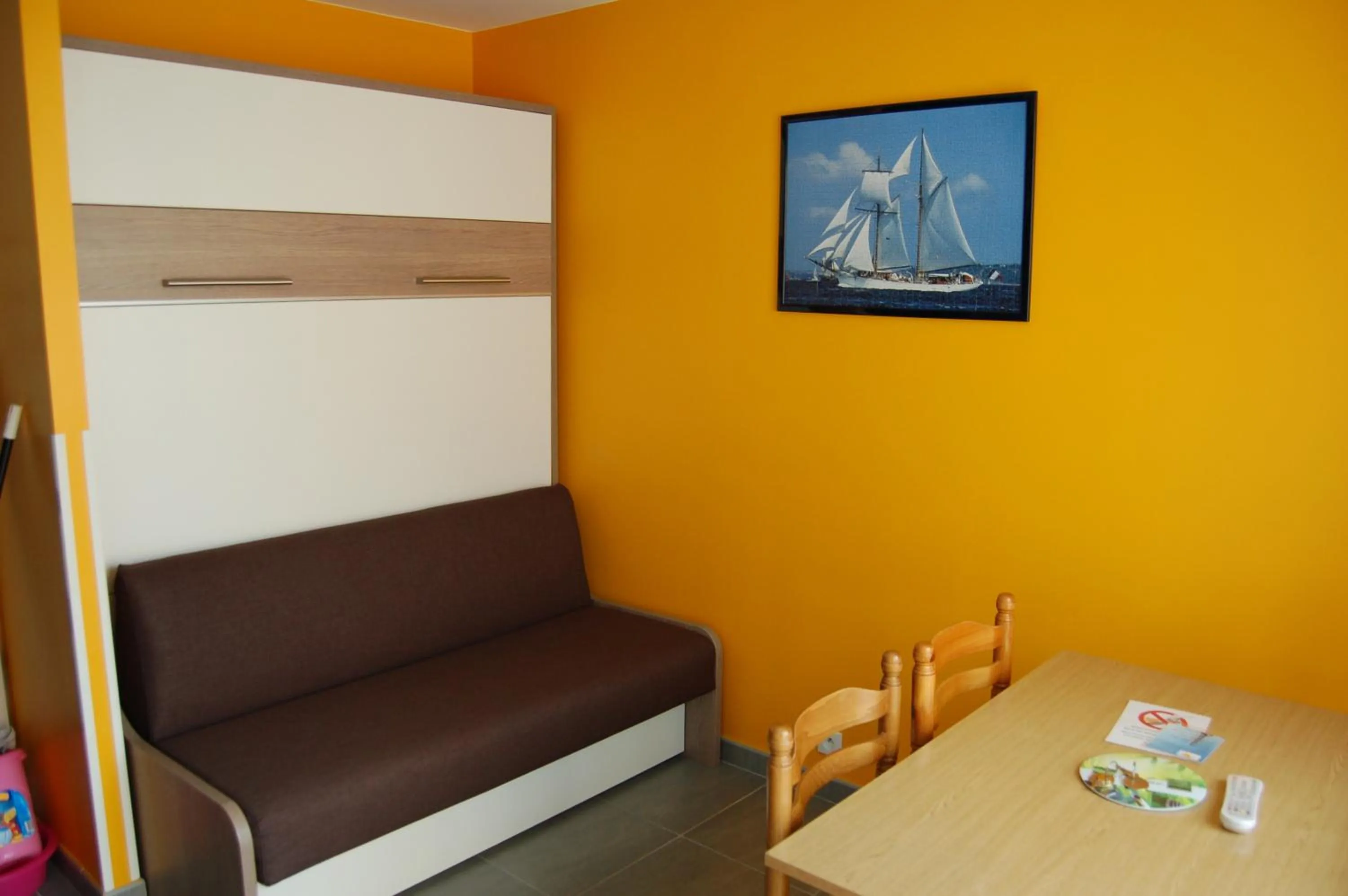 Living room in La Vigie Vacances