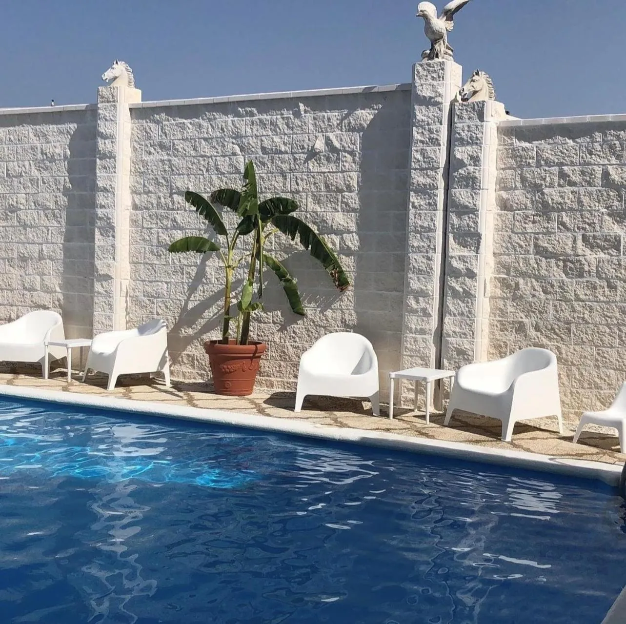 Patio in Hotel Matalascañas