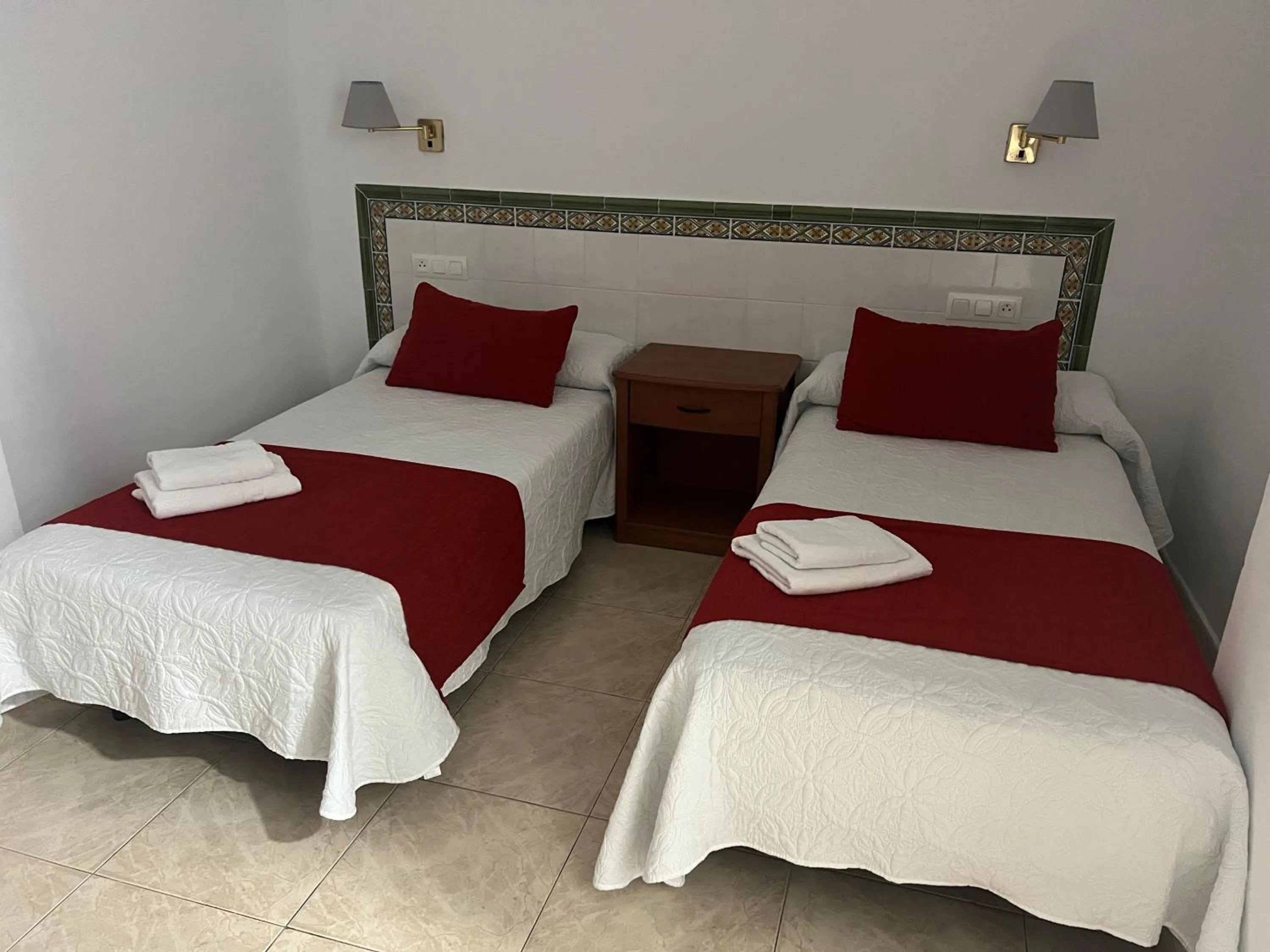 Bed in Hotel Matalascañas