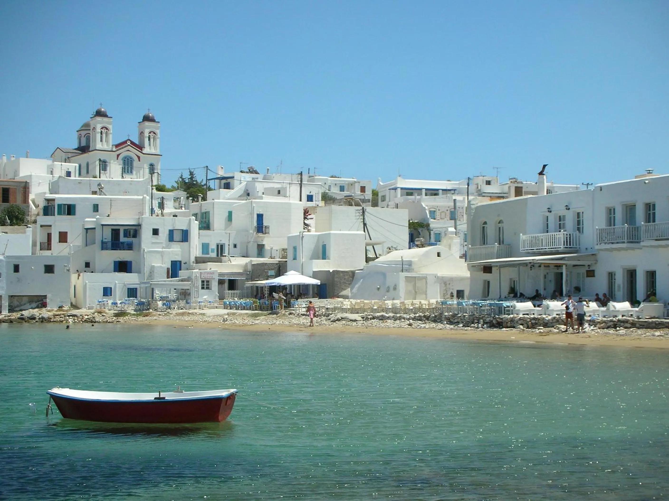 Area and facilities in Christina Hotel, Adults Only, Heated Salt Water Pool