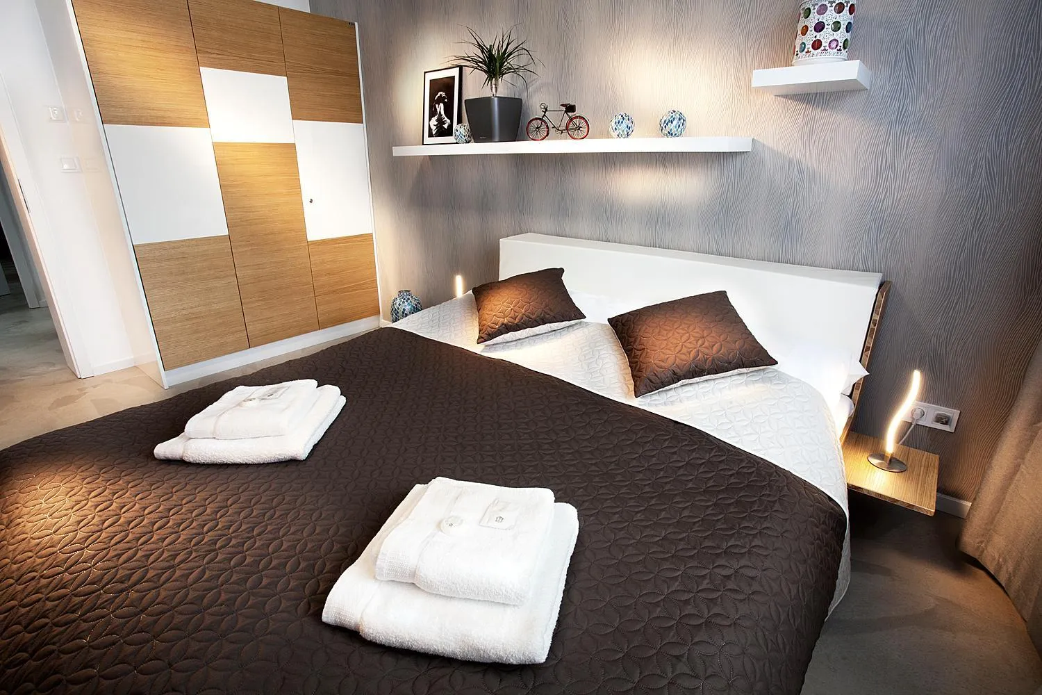 Bed in Apartmány Ladná