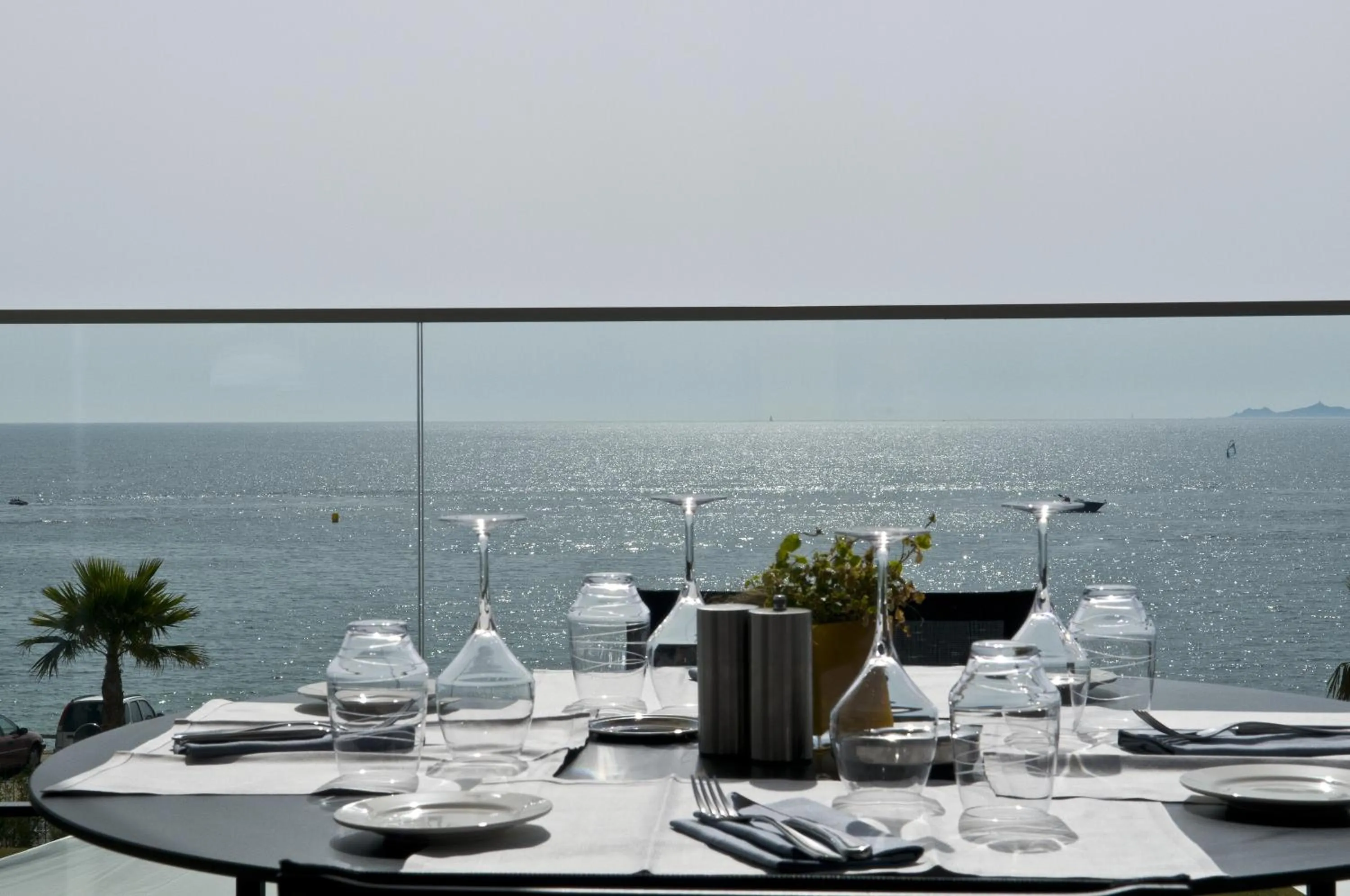 Patio in Radisson Blu Resort & Spa, Ajaccio Bay