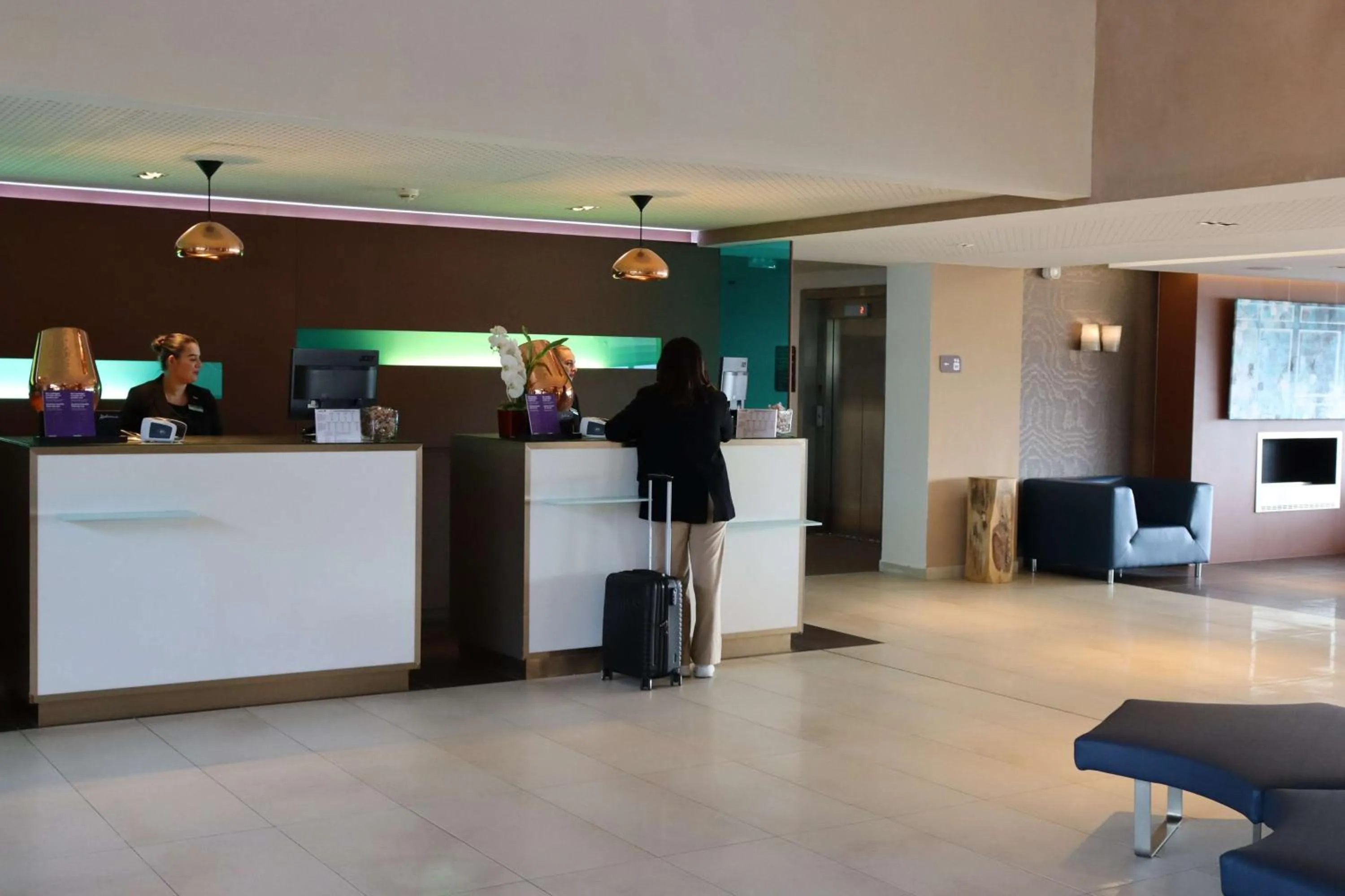 Lobby or reception in Radisson Blu Resort & Spa, Ajaccio Bay