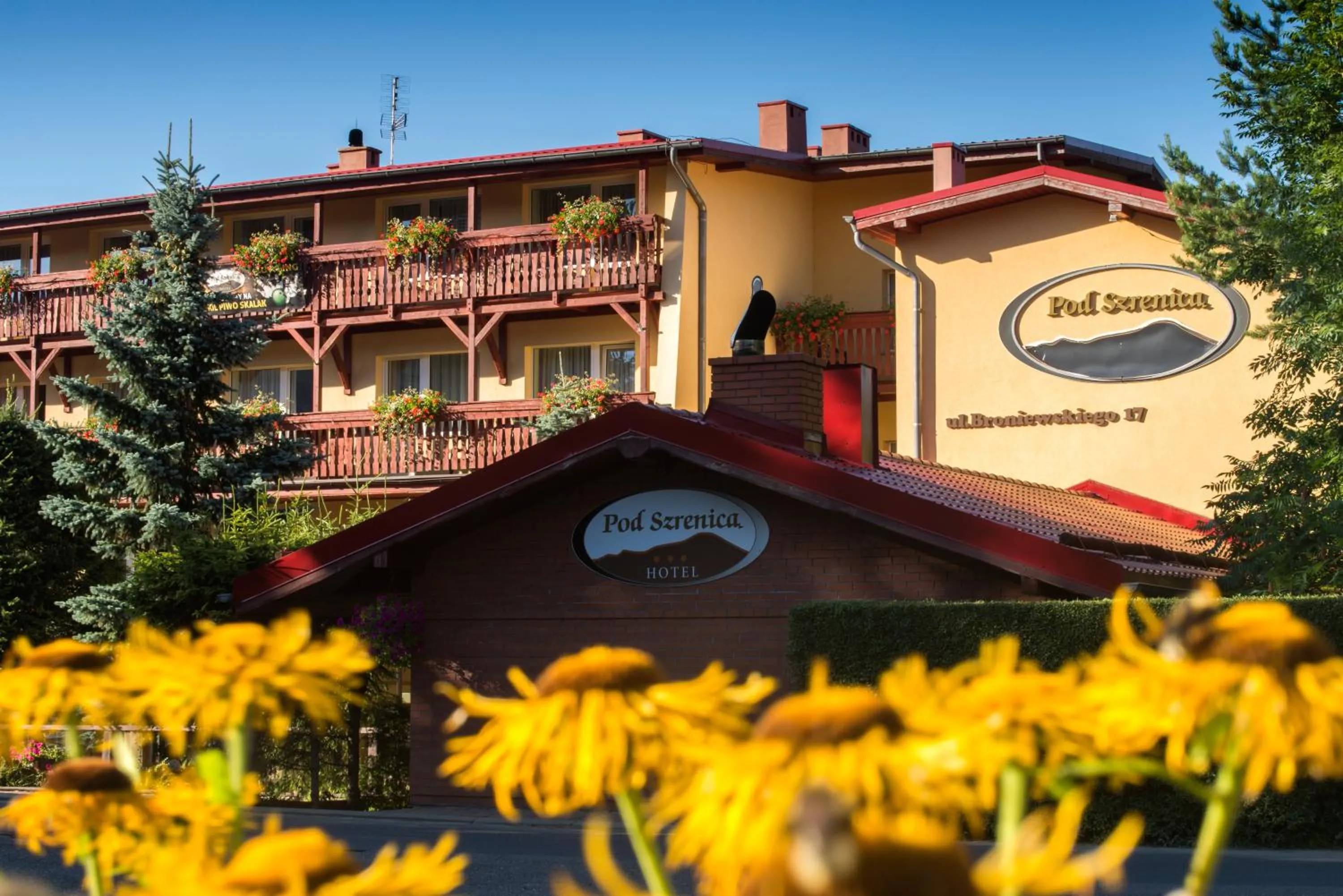 Property building in Hotel Pod Szrenicą