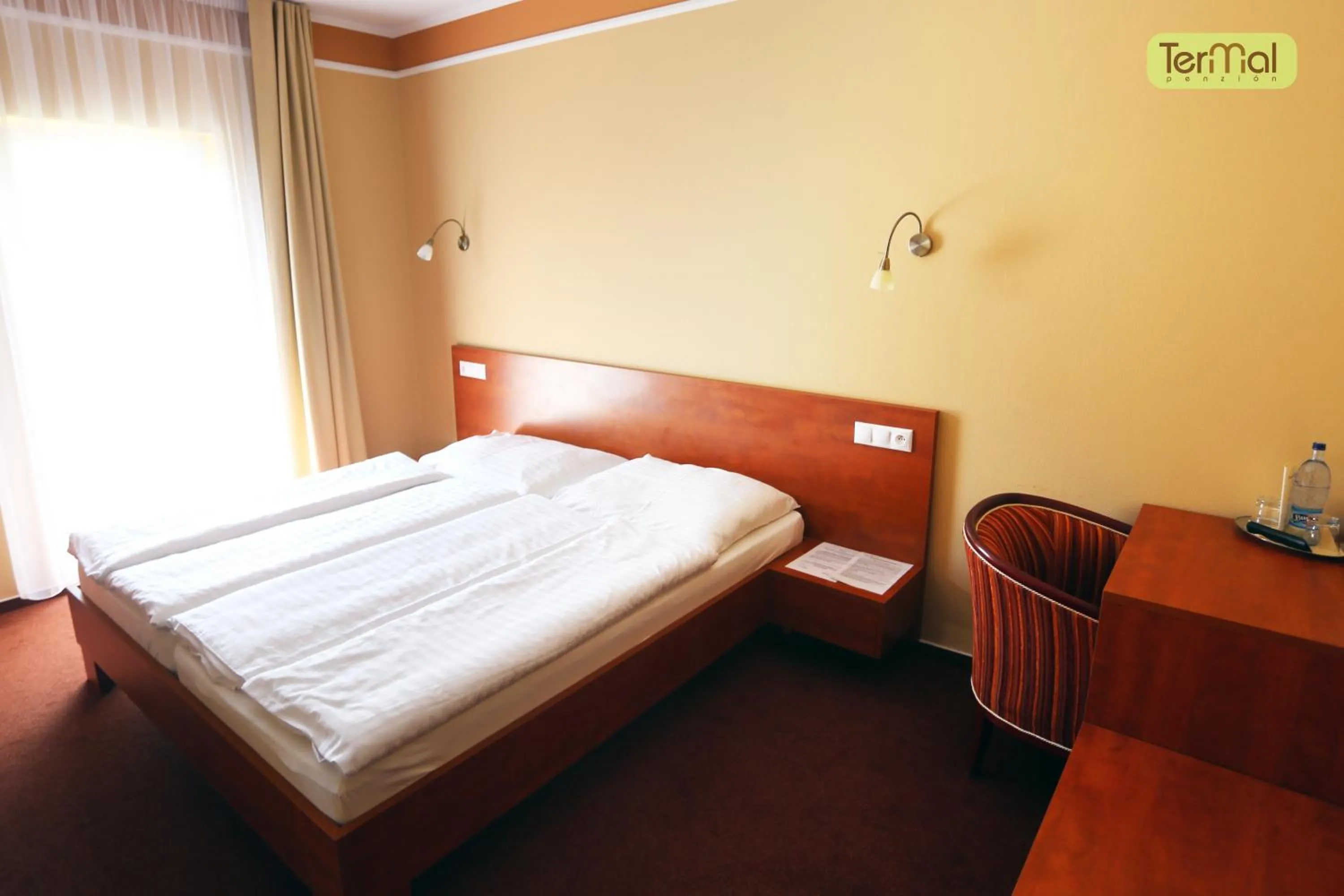 Premium Double Room with Terrace in Penzion Termal