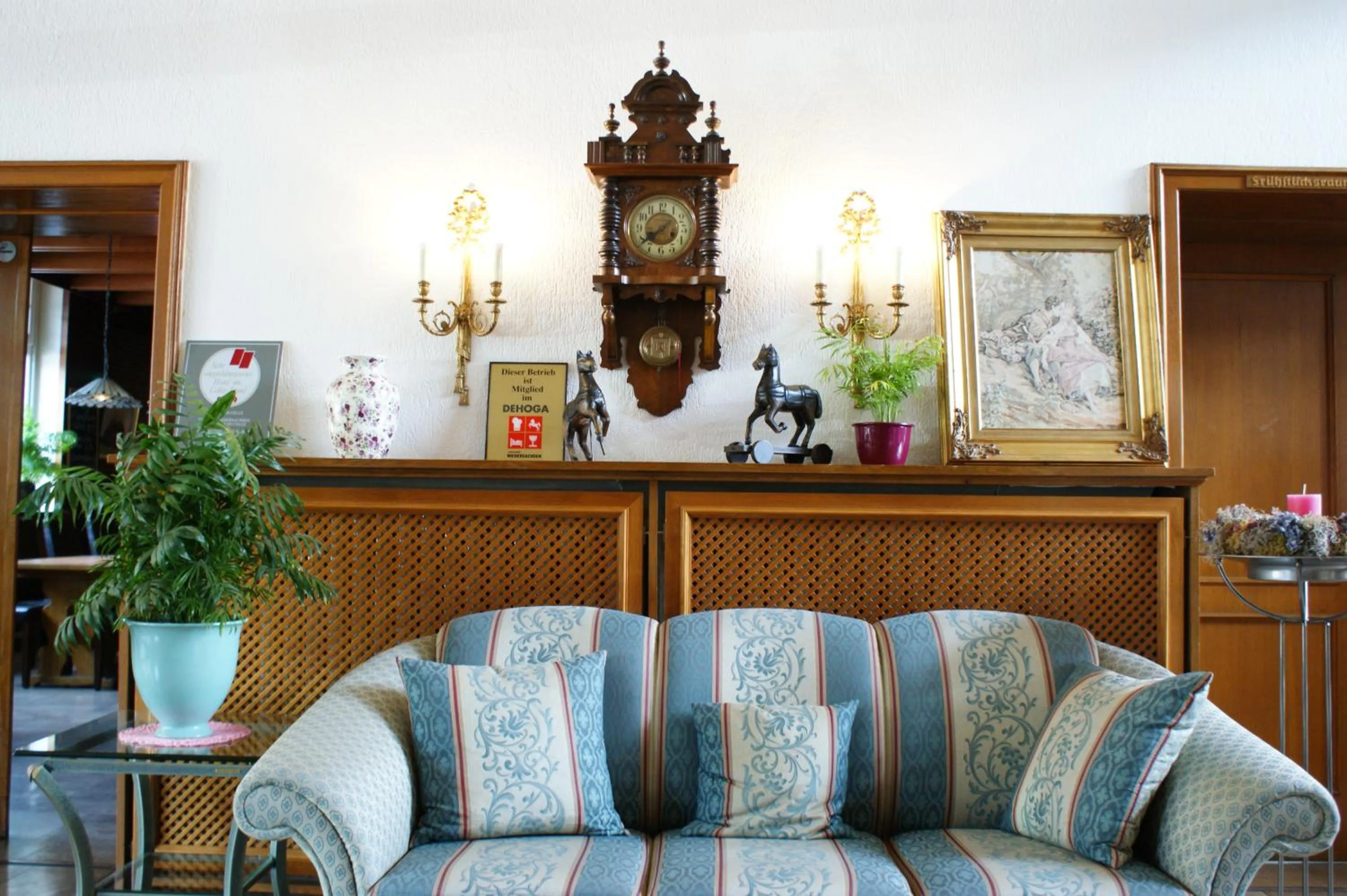 Decorative detail in Heidehotel Herrenbrücke