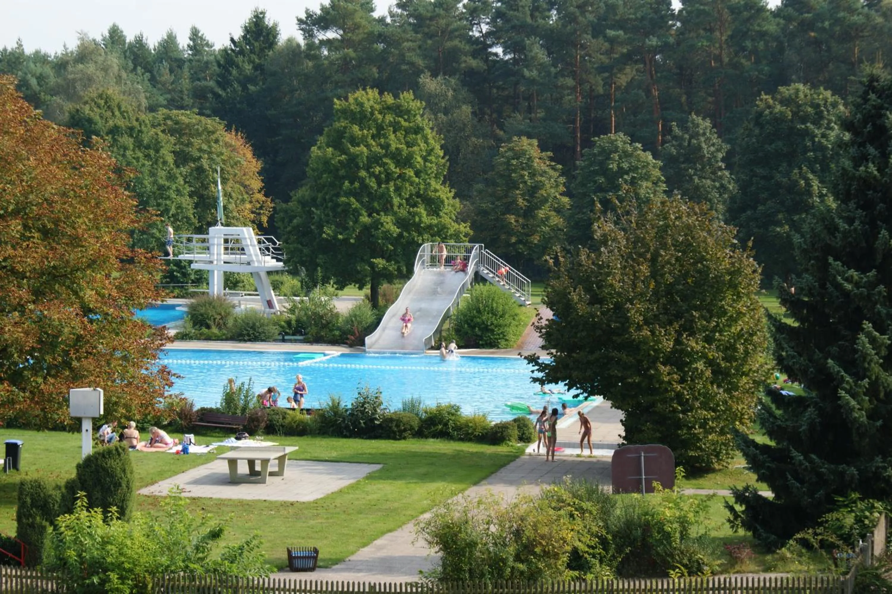 Swimming pool in Heidehotel Herrenbrücke