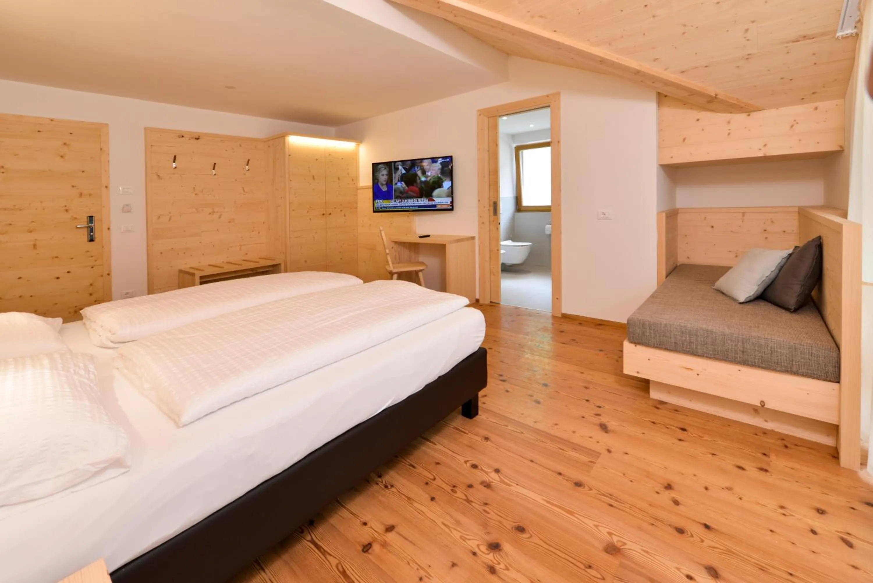 Bed in Hotel Silvana