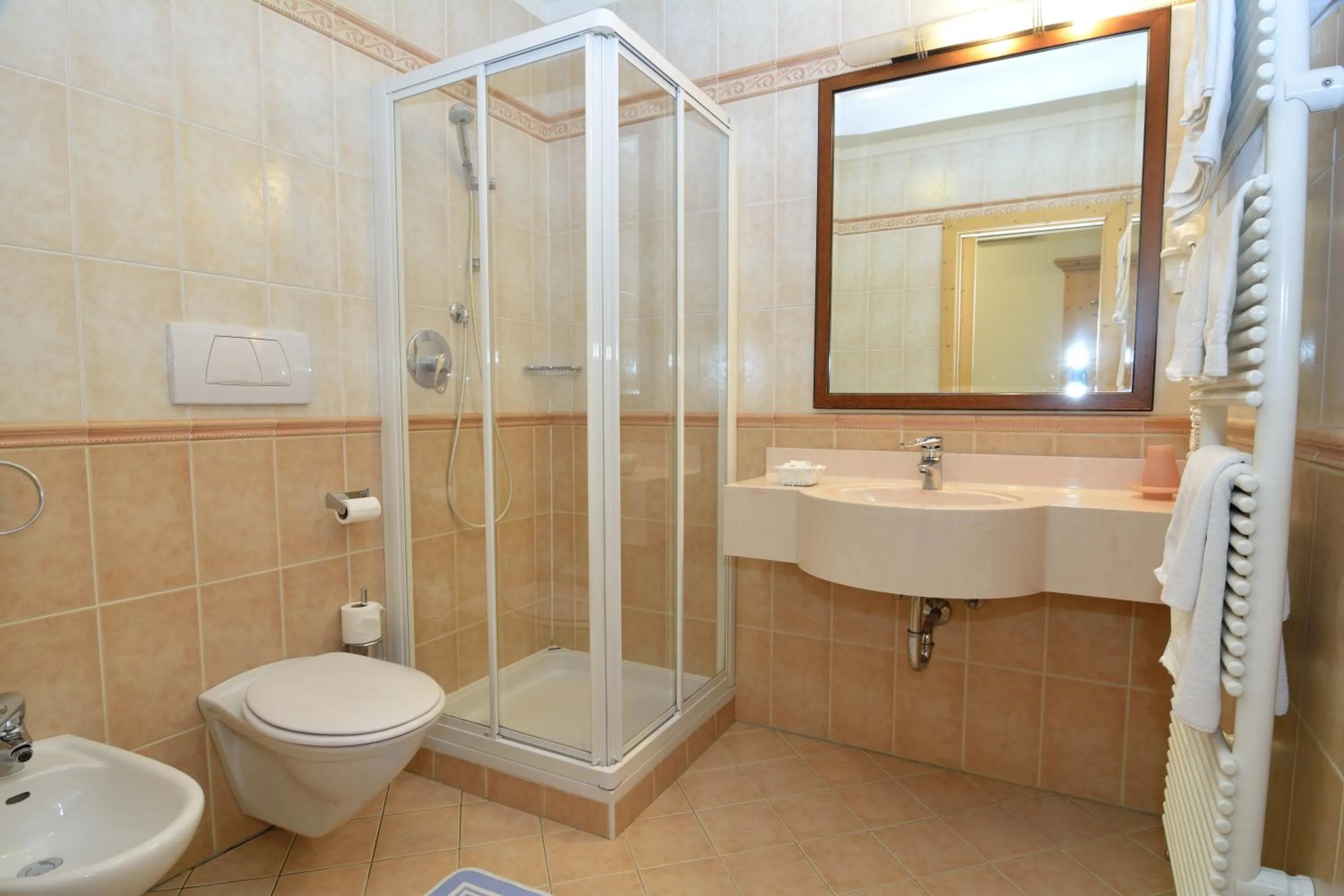 Bathroom in Hotel Silvana