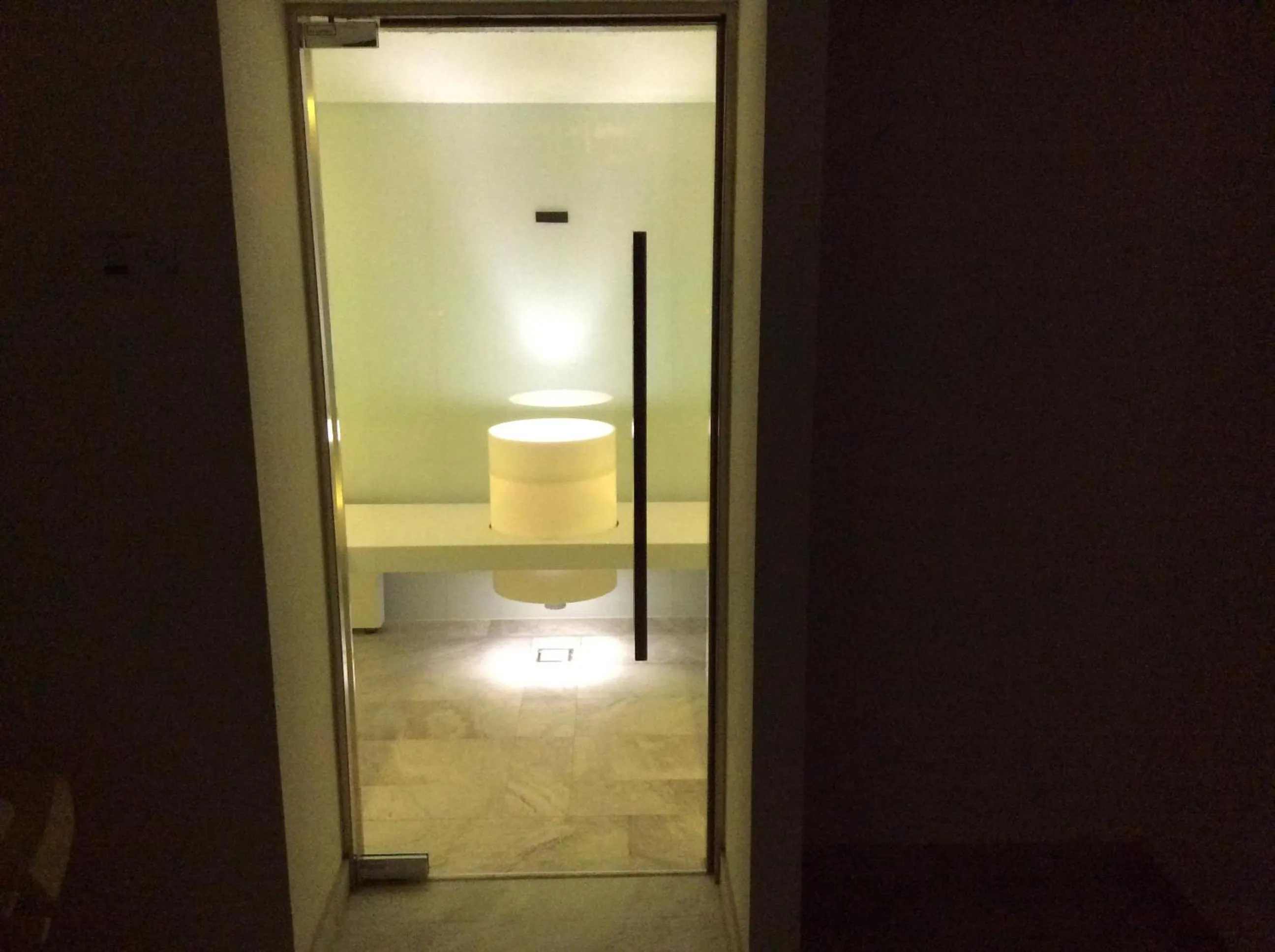 Steam room in Hotel Silvana