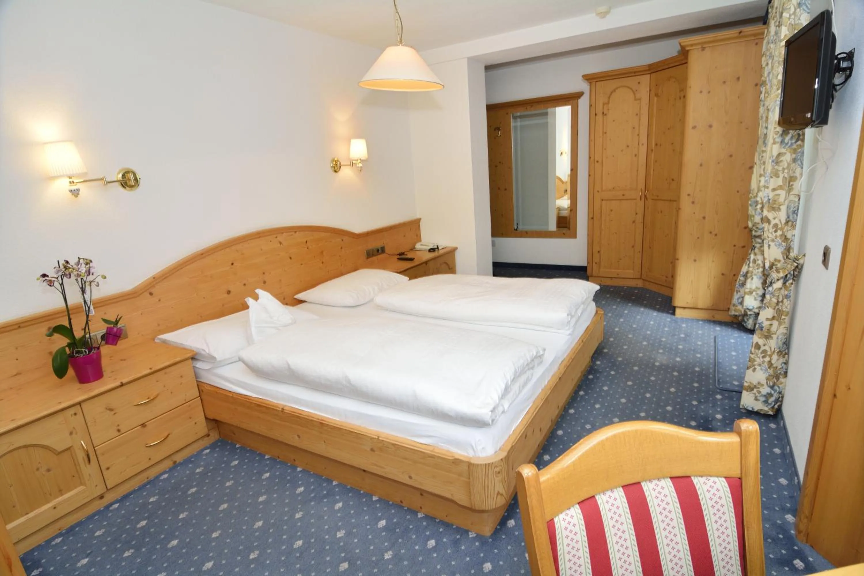 Bedroom, Bed in Hotel Silvana