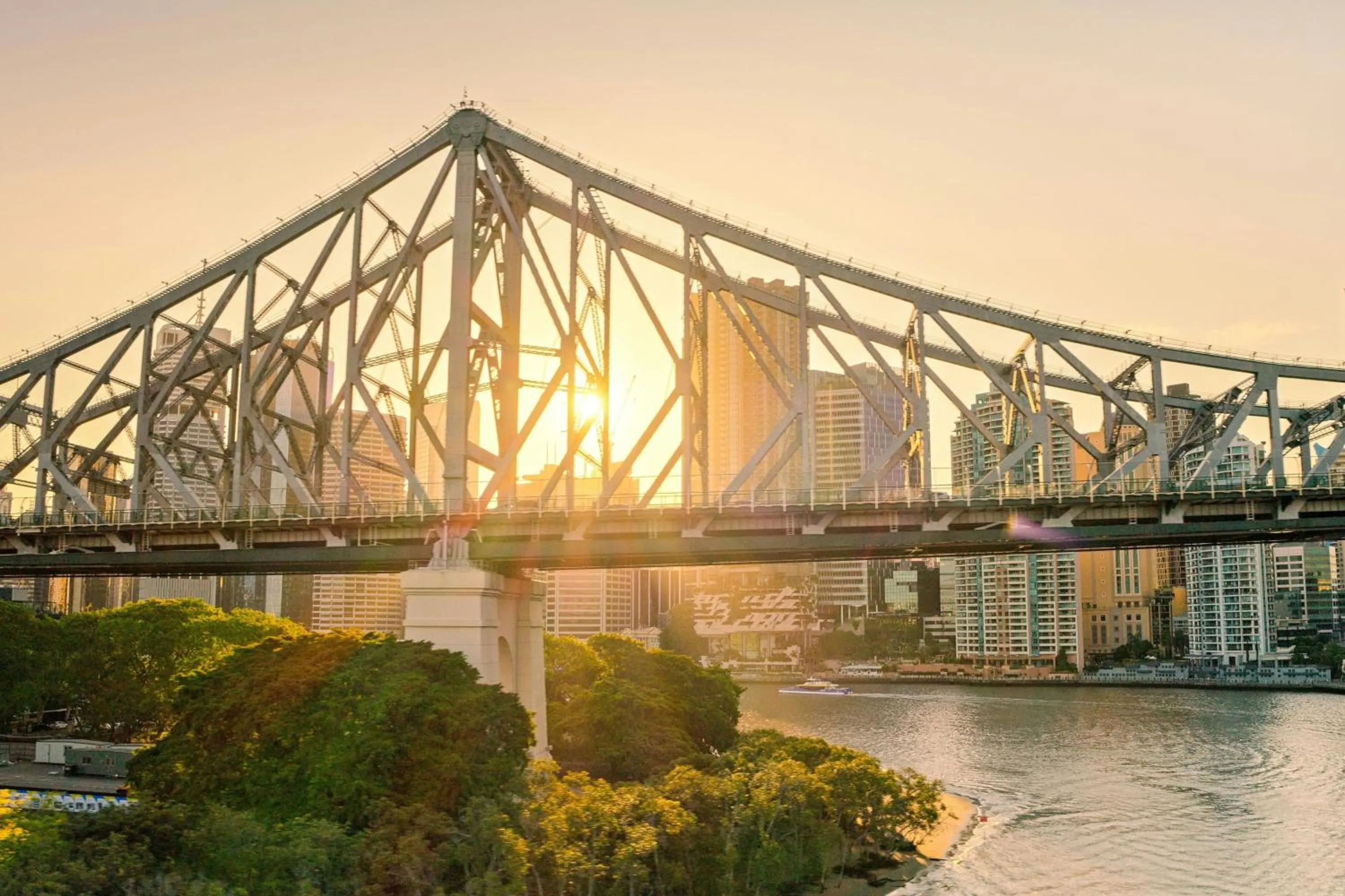 View (from property/room) in Brisbane Marriott Hotel