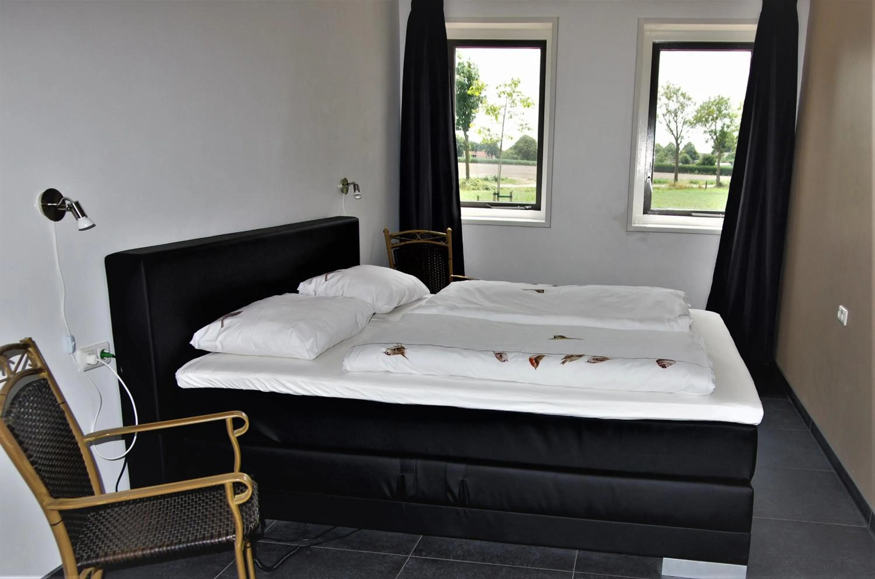 Bed in Bed and breakfast Wouw