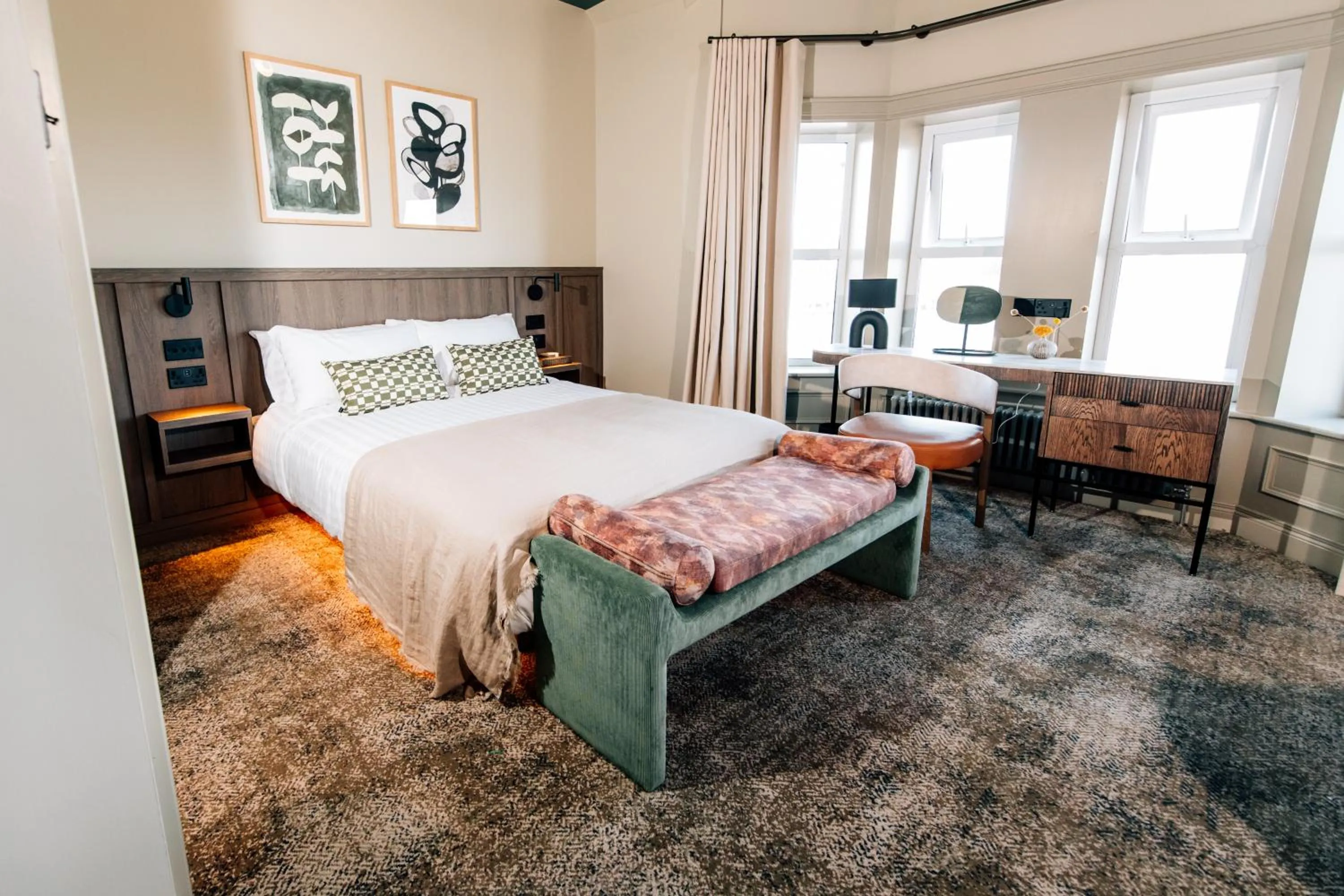 Photo of the whole room, Bed in The Nines