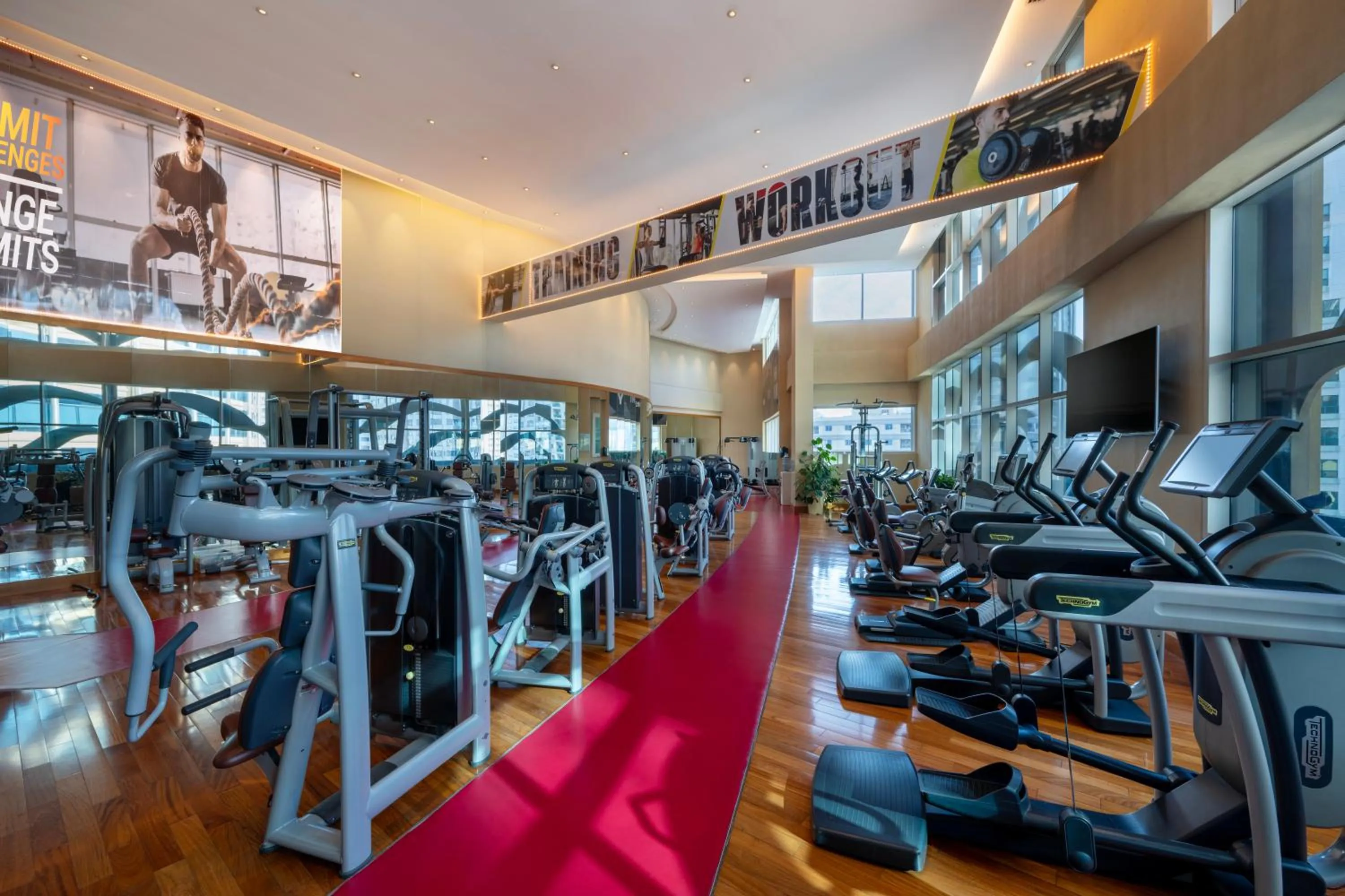 Fitness centre/facilities in Grand Millennium Al Wahda Executive Apartments