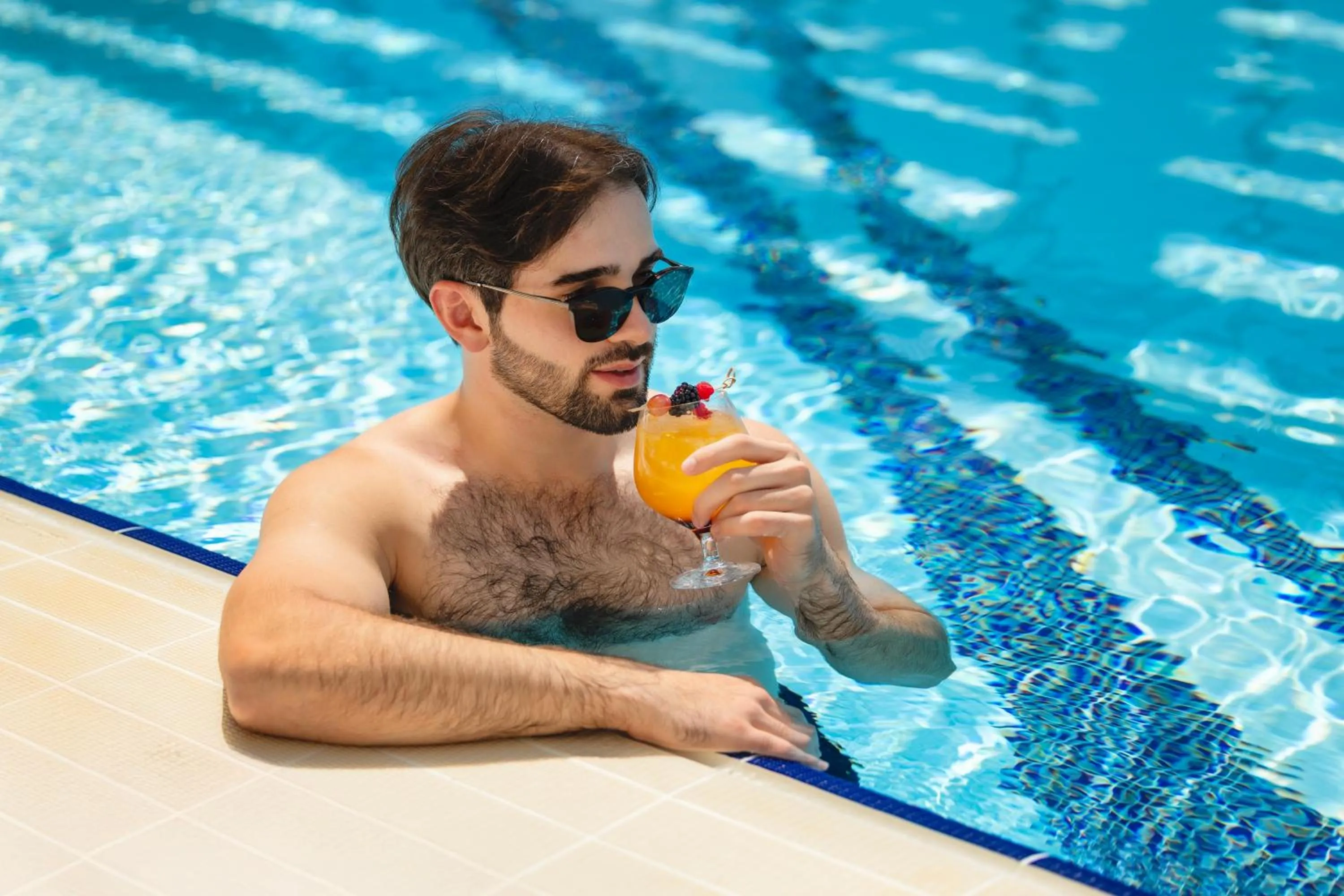Swimming pool in Grand Millennium Al Wahda Executive Apartments