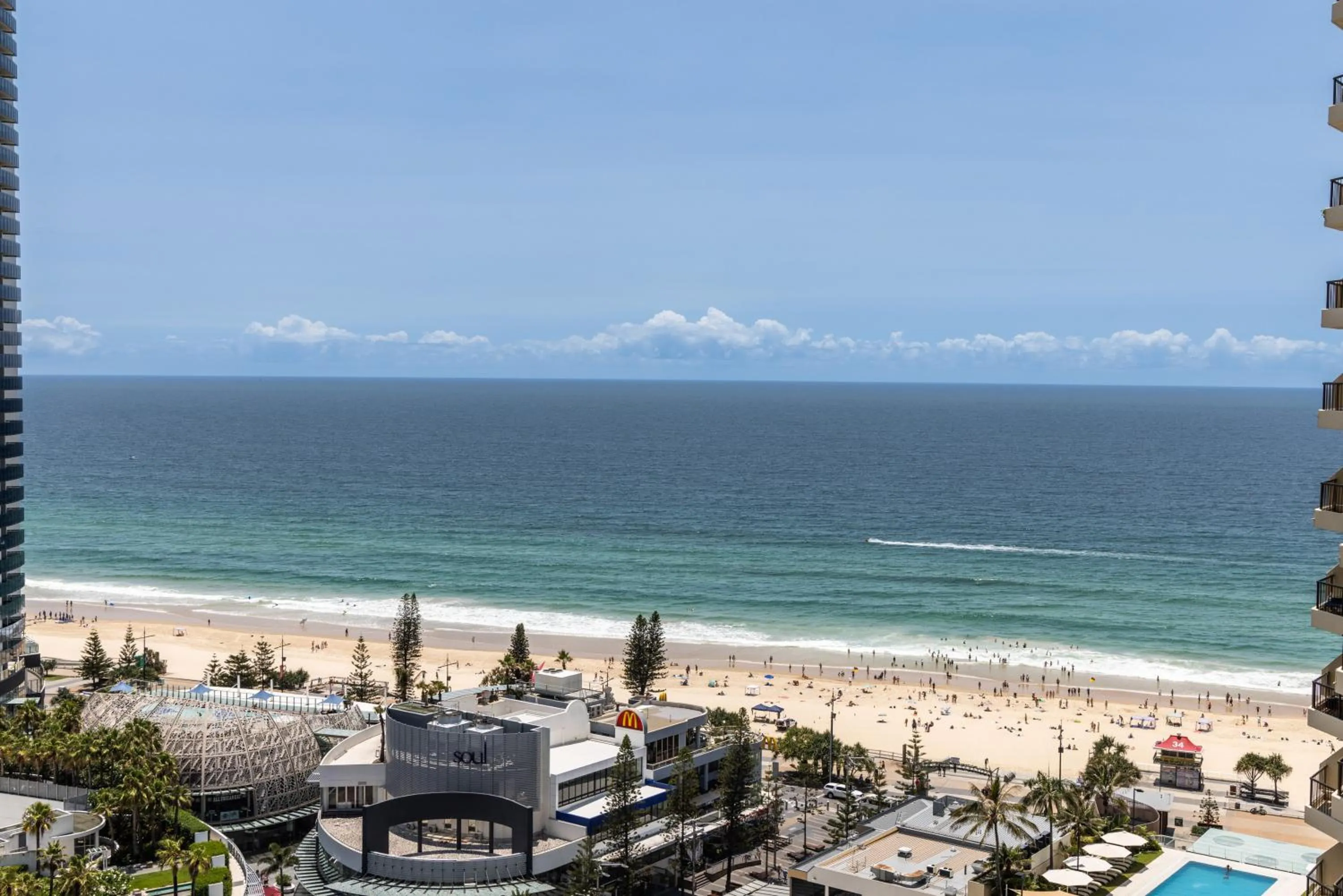 View (from property/room) in Novotel Surfers Paradise