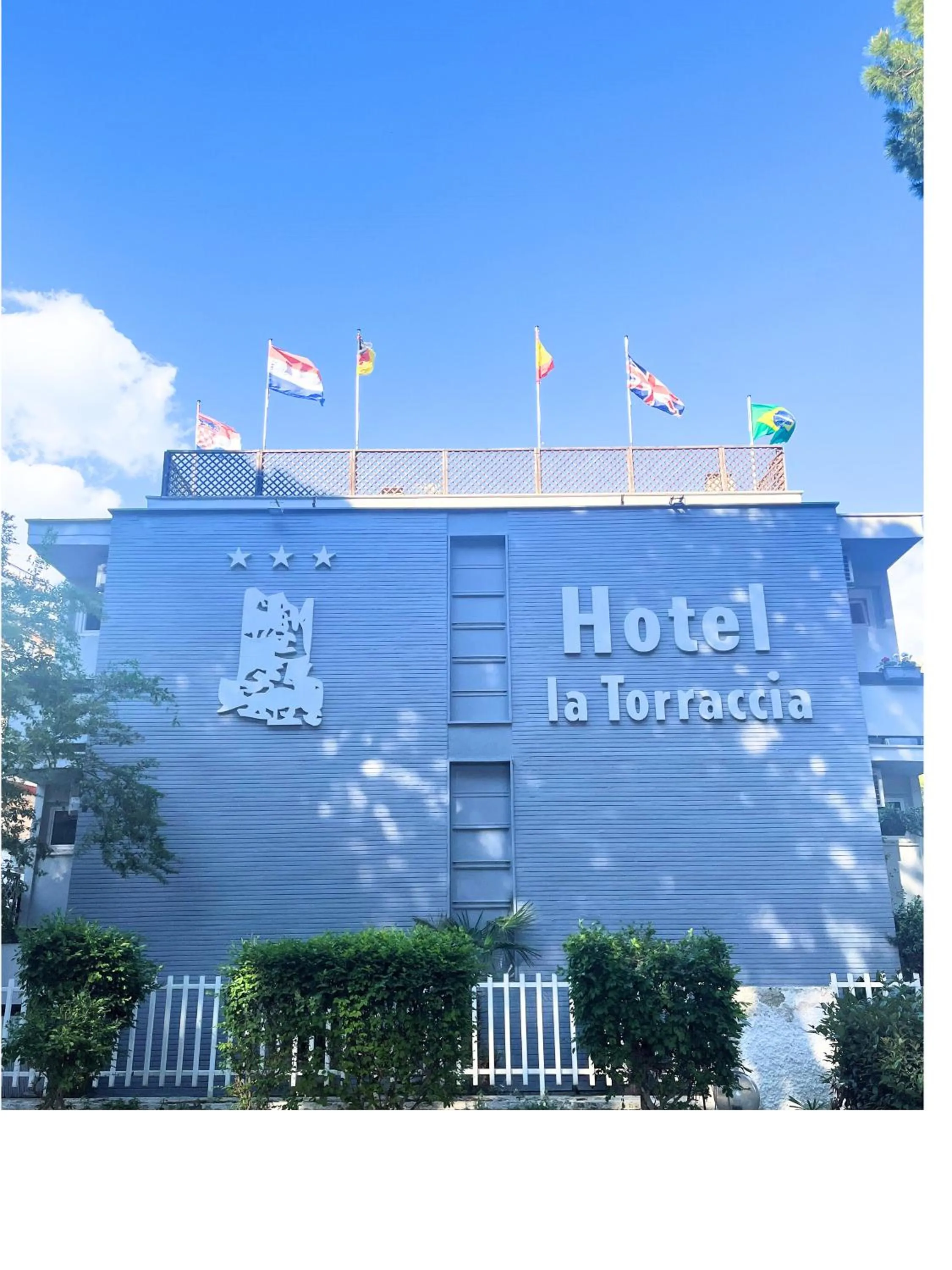 Property building in Hotel La Torraccia