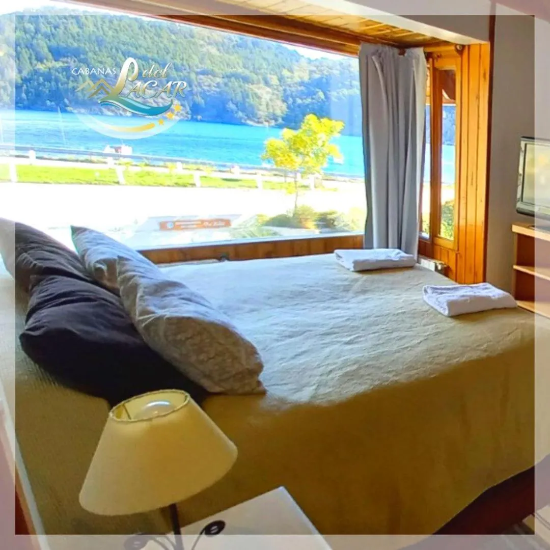 Bed in Cabañas Del Lacar