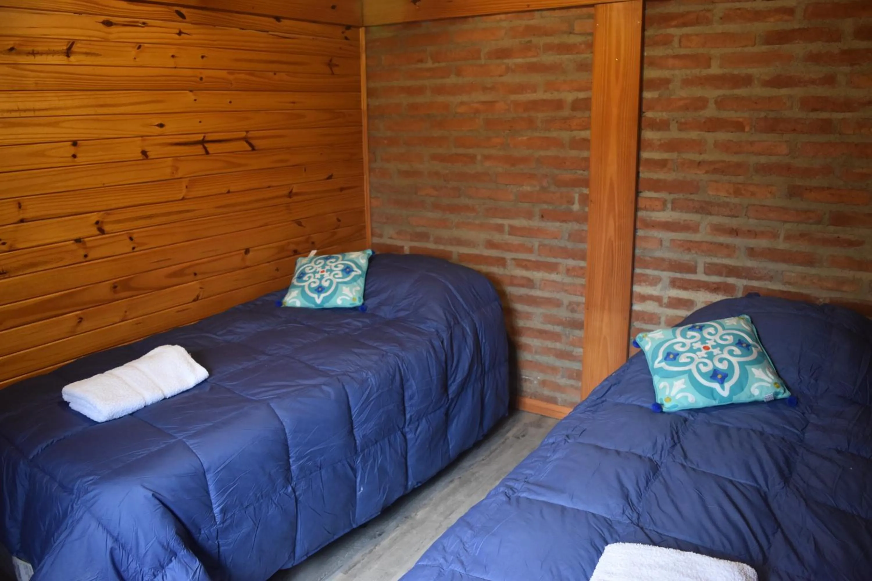 Bed in Cabañas Del Lacar