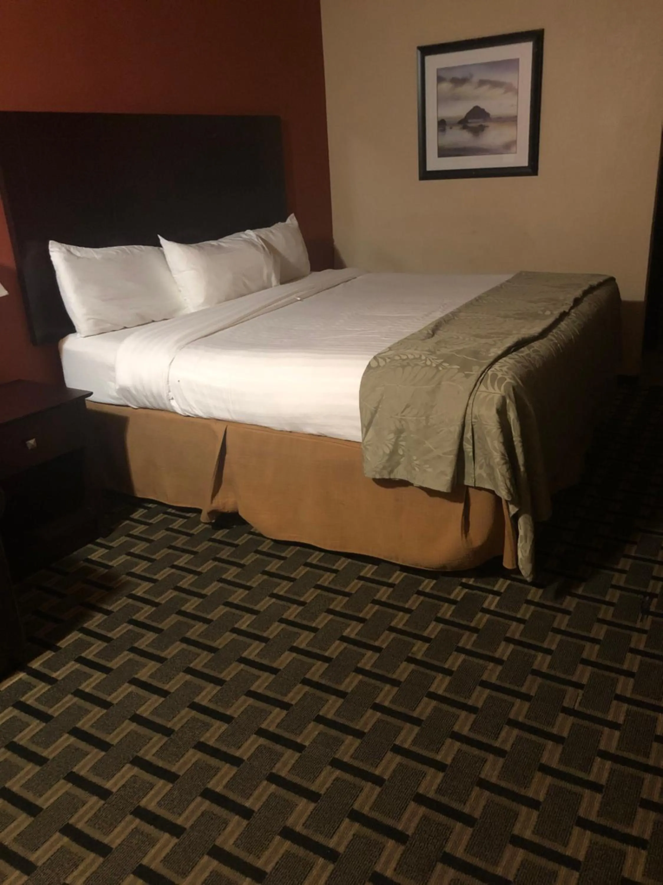 Bed in Executive Inn Woodward