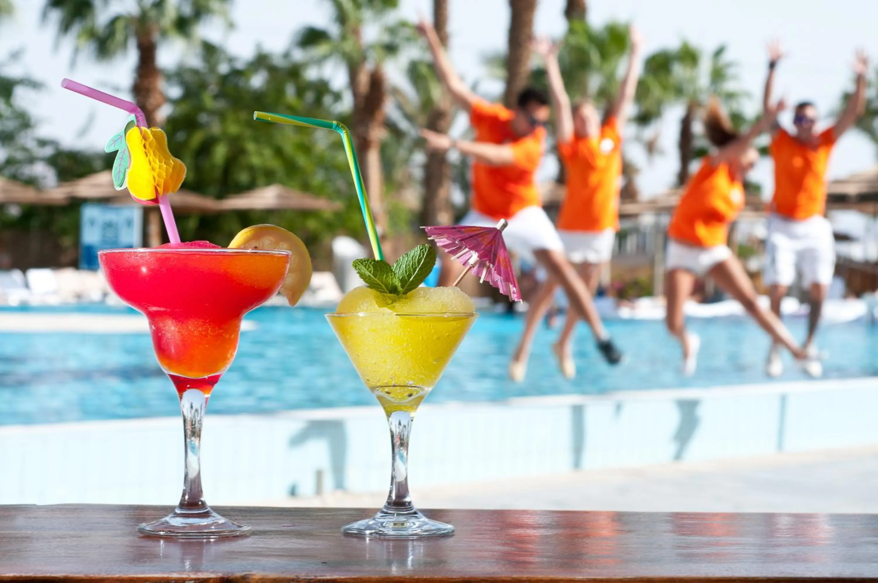 People in U Coral Beach Club Eilat – Ultra All inclusive