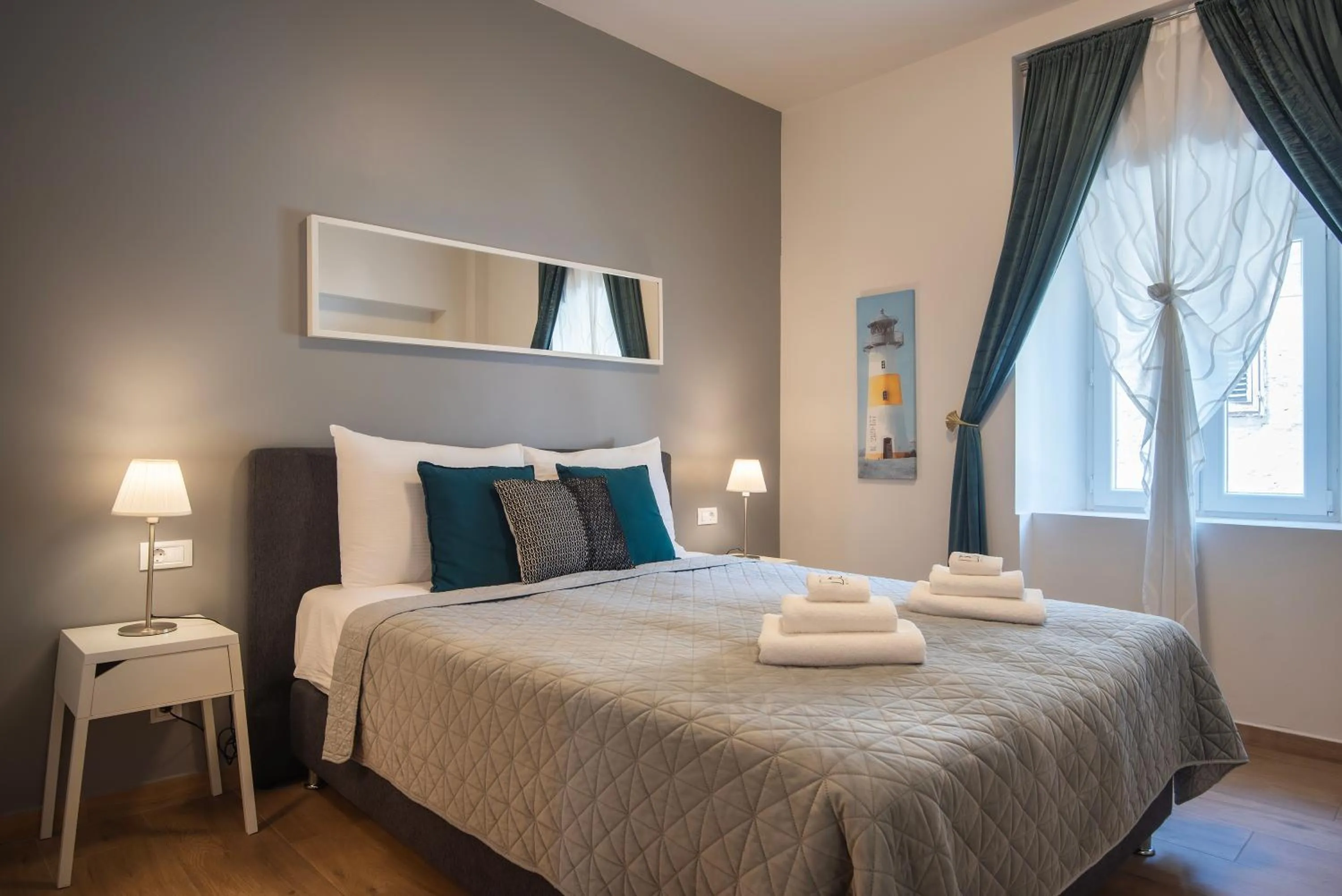 Bed in D&A Amphitheatre Apartments with free parking