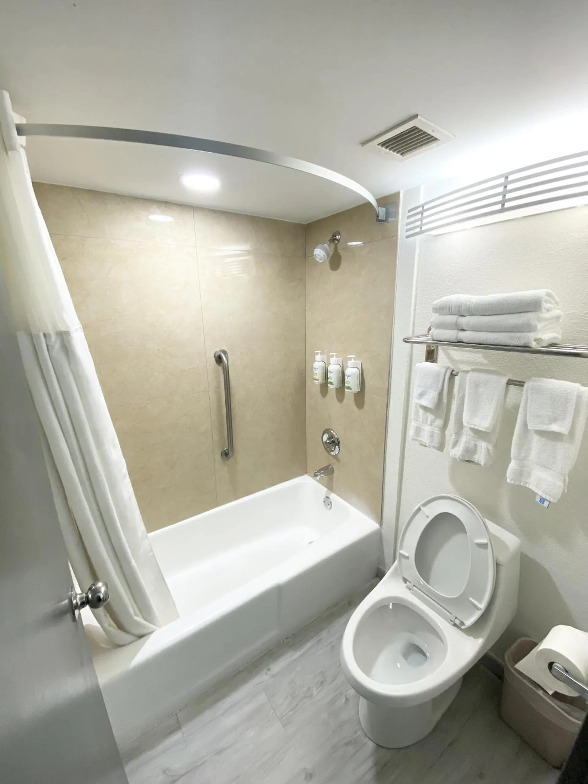 Toilet in Ramada by Wyndham Tuscaloosa