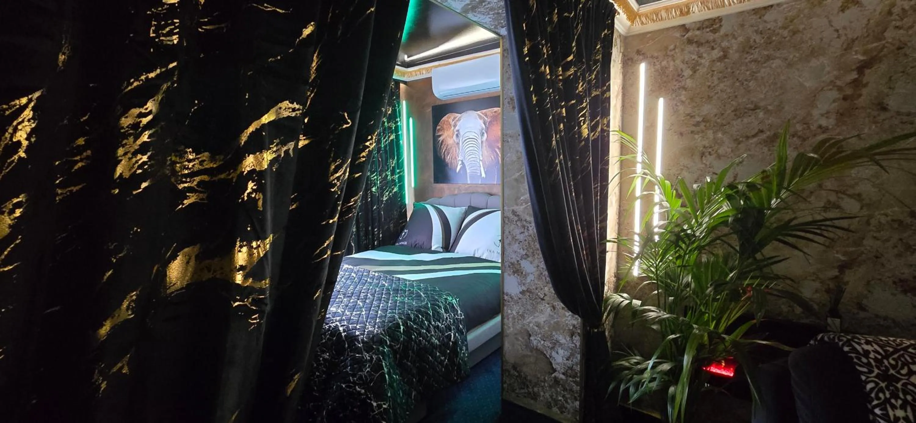 Bedroom in ZAJAZD ALBATROS Rzeszów SPA