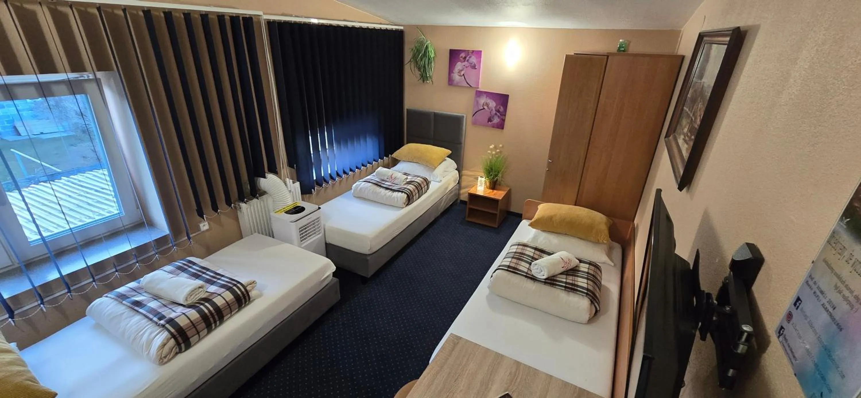 Bed in ZAJAZD ALBATROS Rzeszów SPA