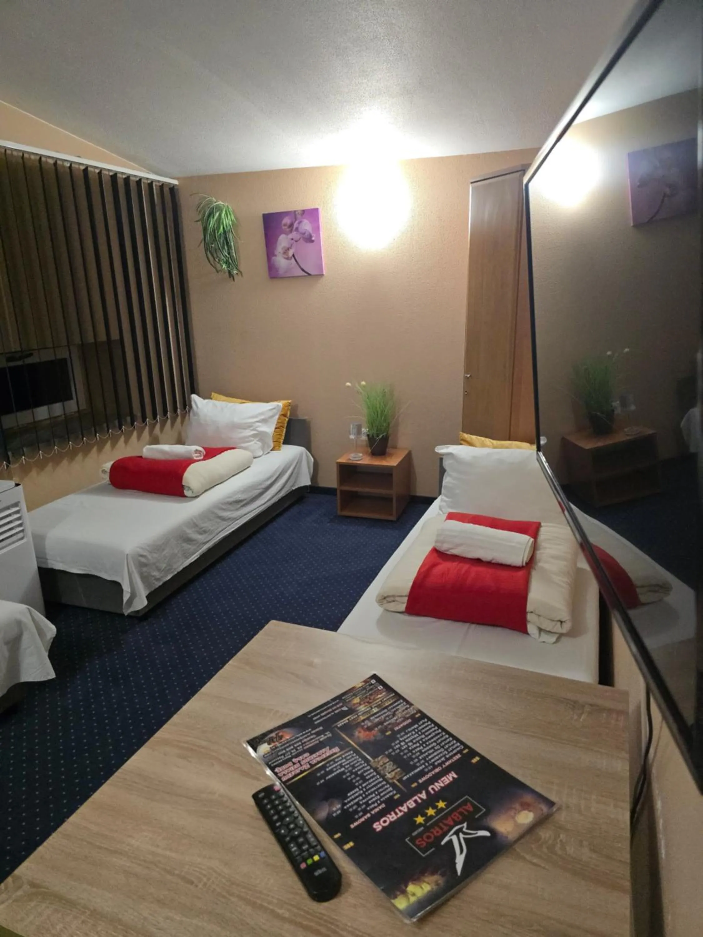 Bed in ZAJAZD ALBATROS Rzeszów SPA