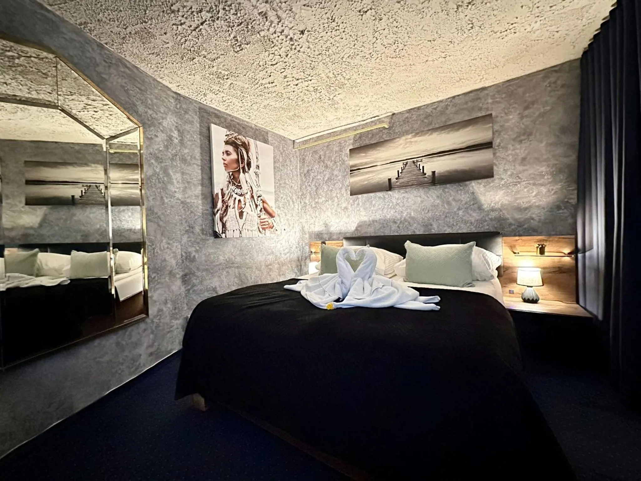 Bed in ZAJAZD ALBATROS Rzeszów SPA