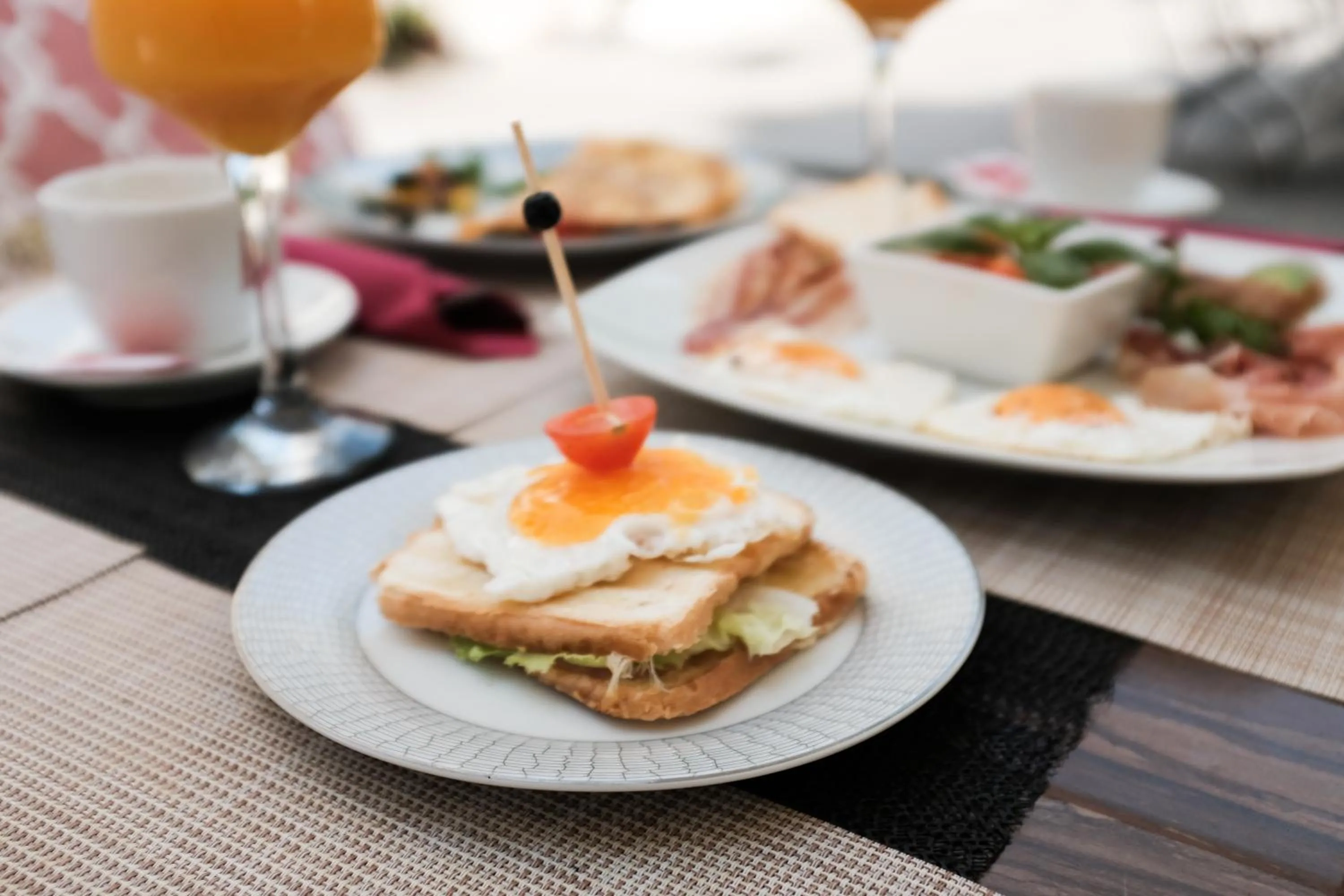 Breakfast in Mediterra Residence