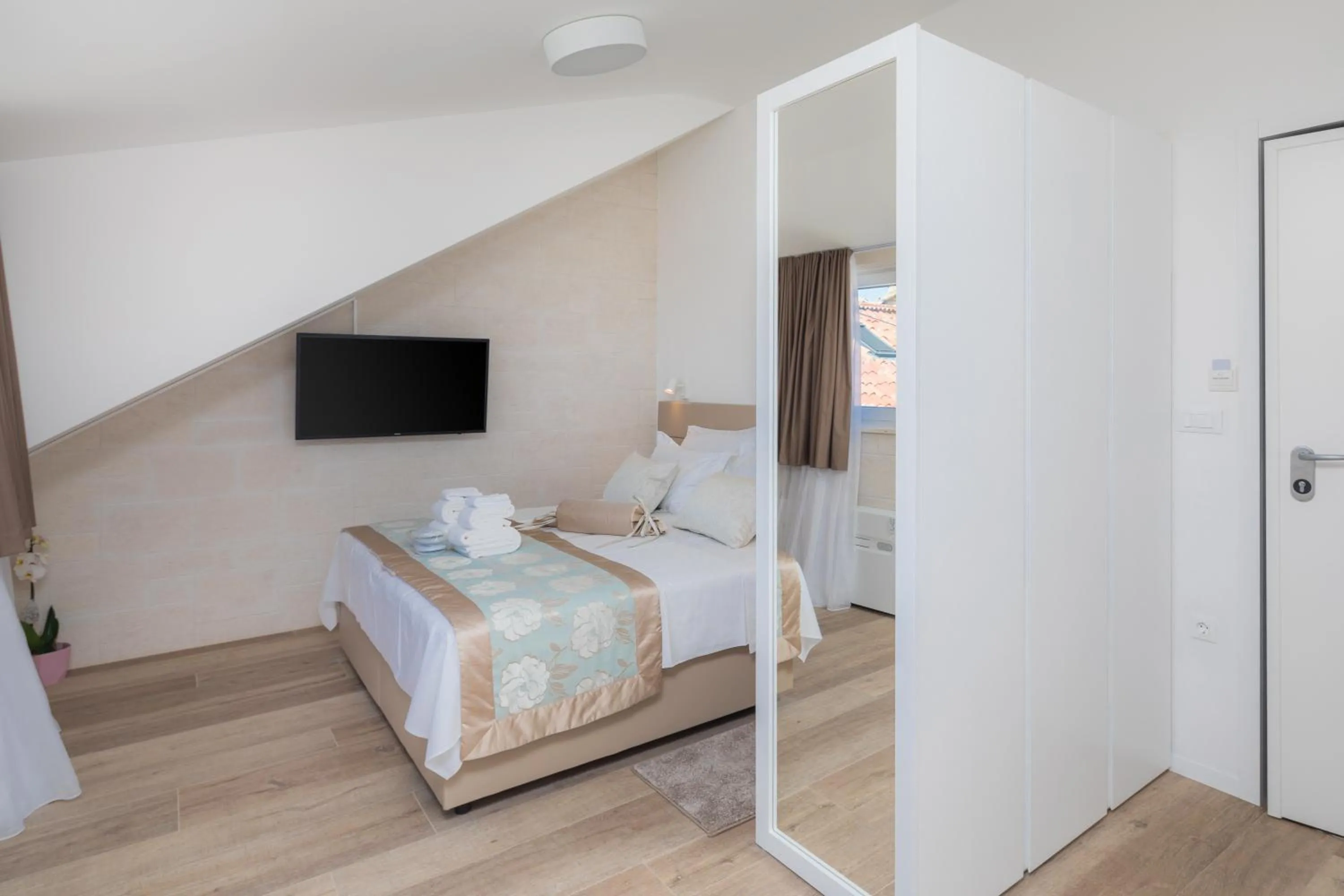 Bed in Mediterra Residence