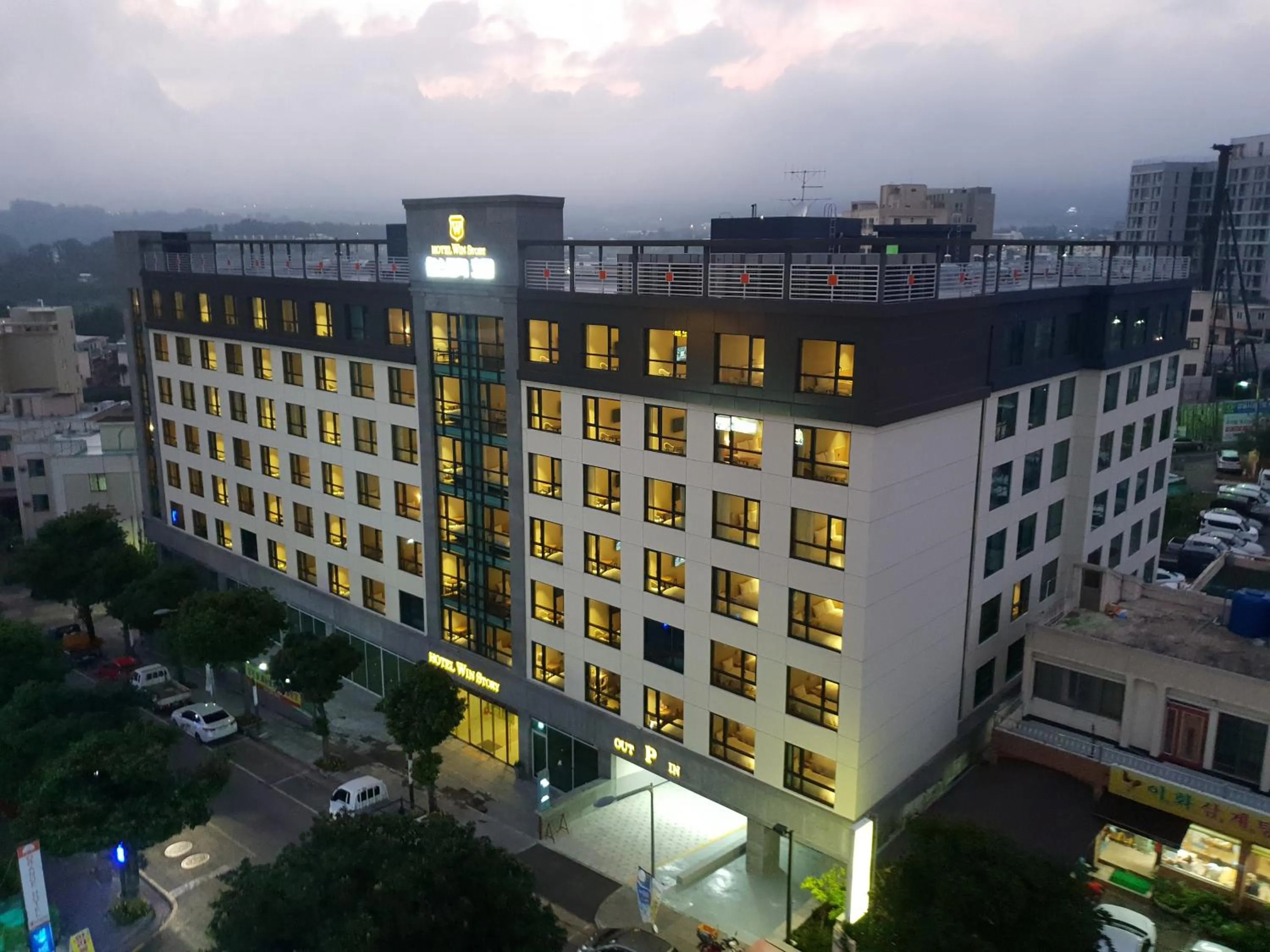 City view in Hotel Winstory