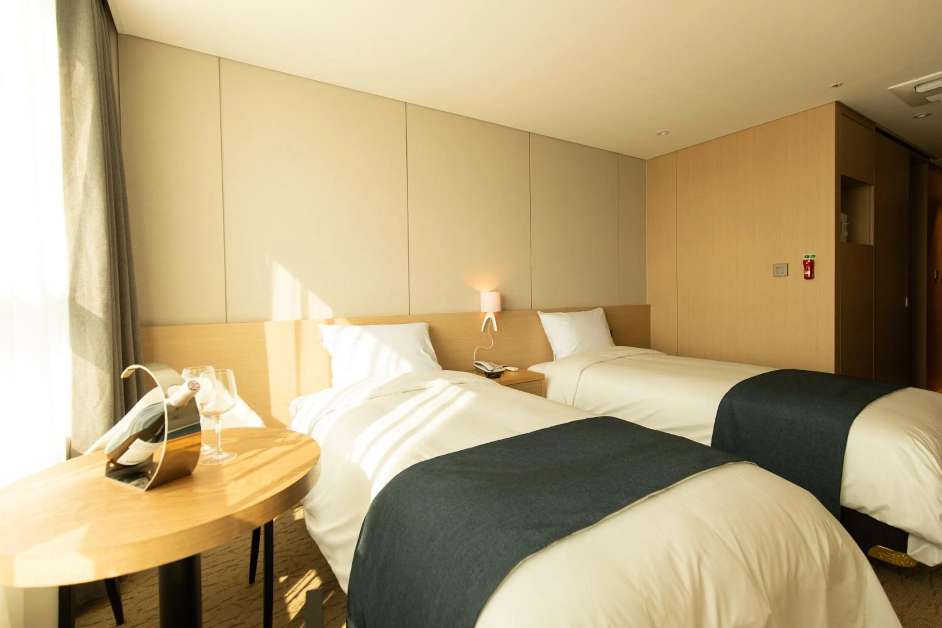 Bed in Hotel Winstory