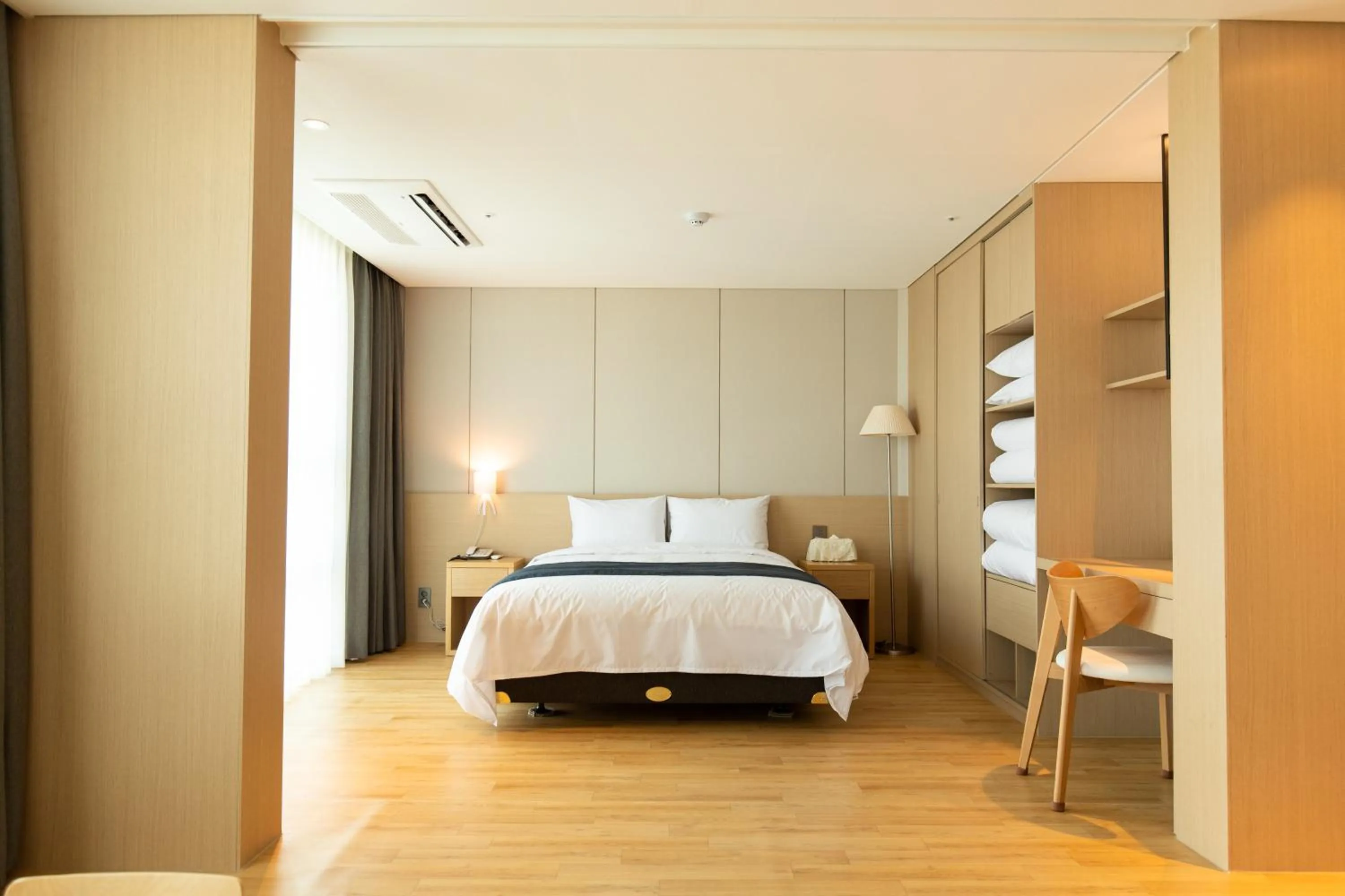 Bed in Hotel Winstory