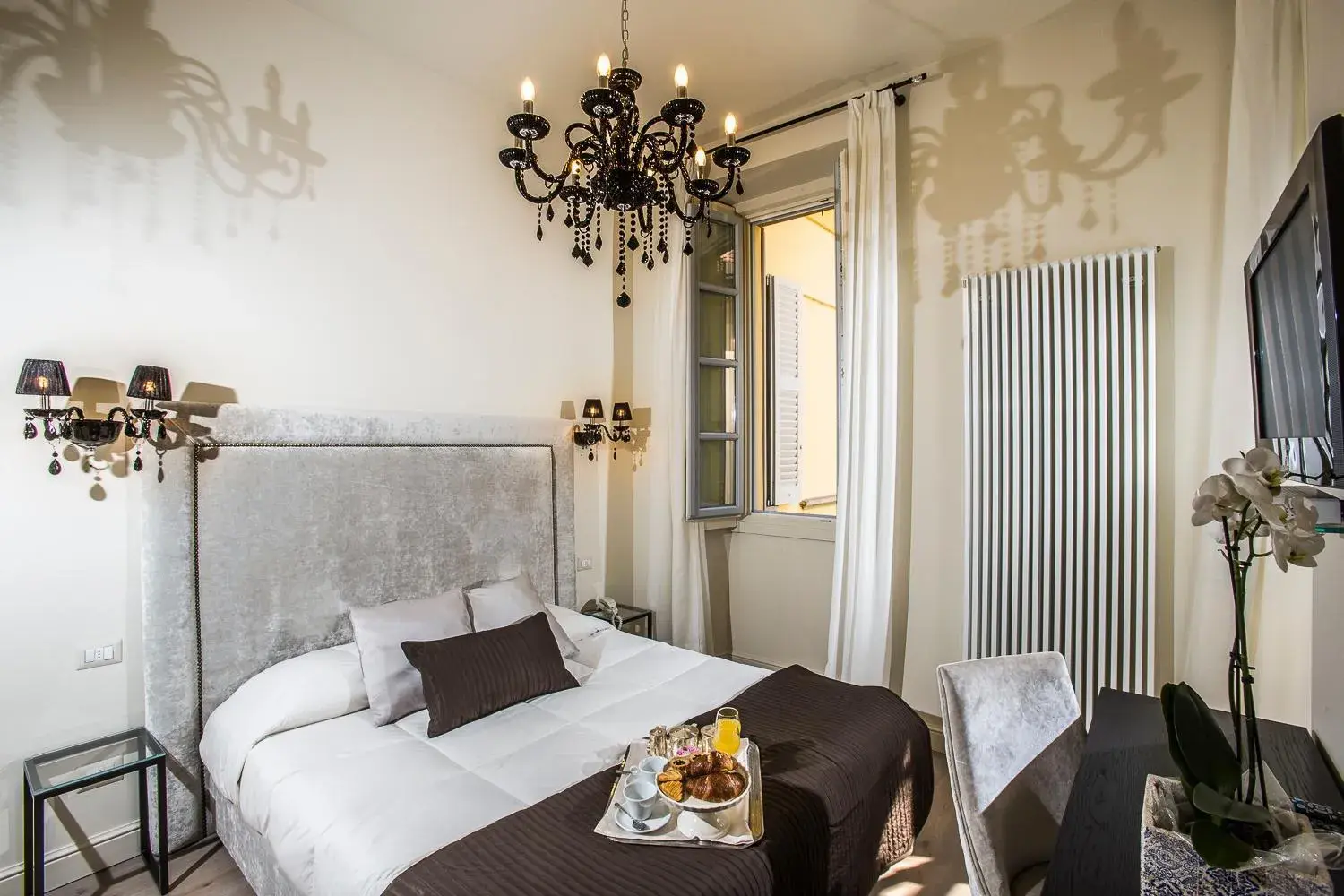 Deluxe Double or Twin Room with Garden View in Boutique Hotel Villa Giulia Deluxe Double or Twin Room with Garden View in Boutique Hotel Villa Giulia